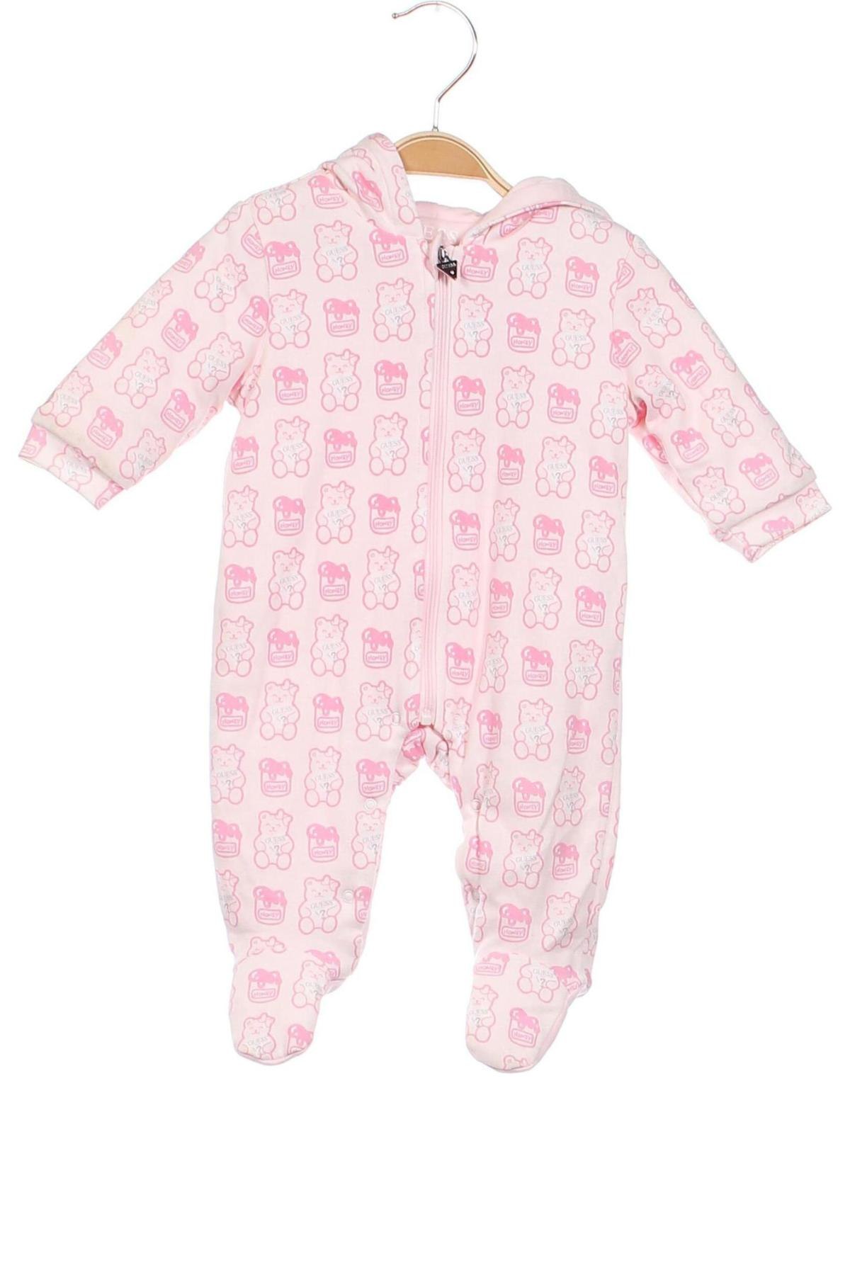 Salopetă de iarnă Guess, Mărime 2-3m/ 56-62 cm, Culoare Roz, Preț 222,37 Lei