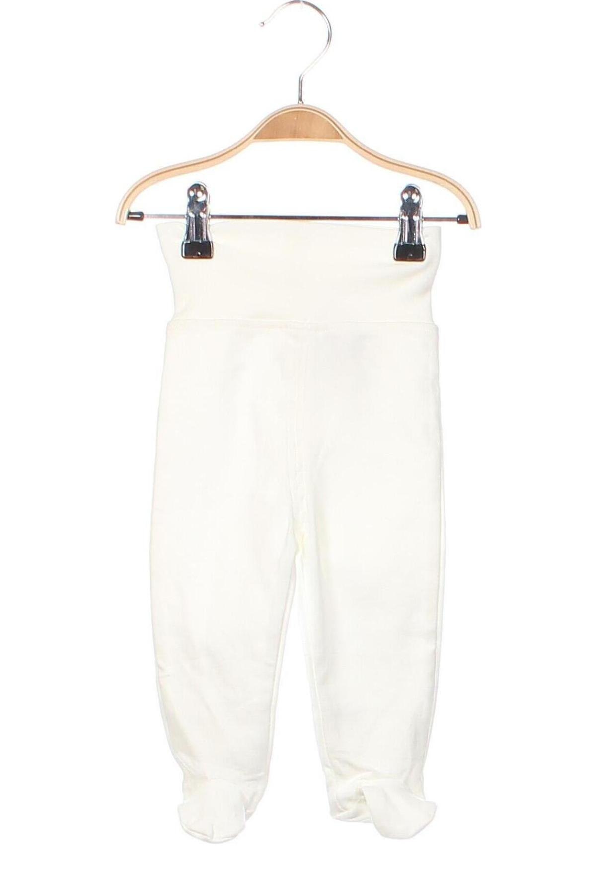 Pantaloni pentru copii, Mărime 6-9m/ 68-74 cm, Culoare Alb, Preț 30,39 Lei