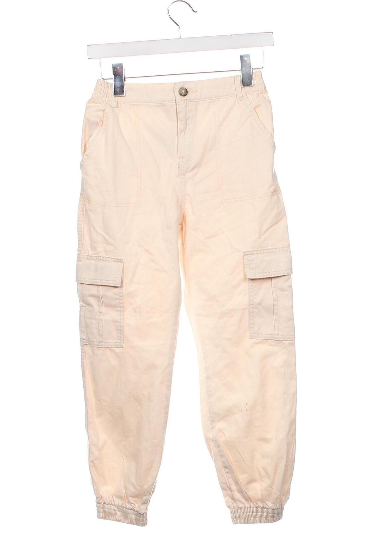 Pantaloni pentru copii F&F, Mărime 11-12y/ 152-158 cm, Culoare Ecru, Preț 24,69 Lei