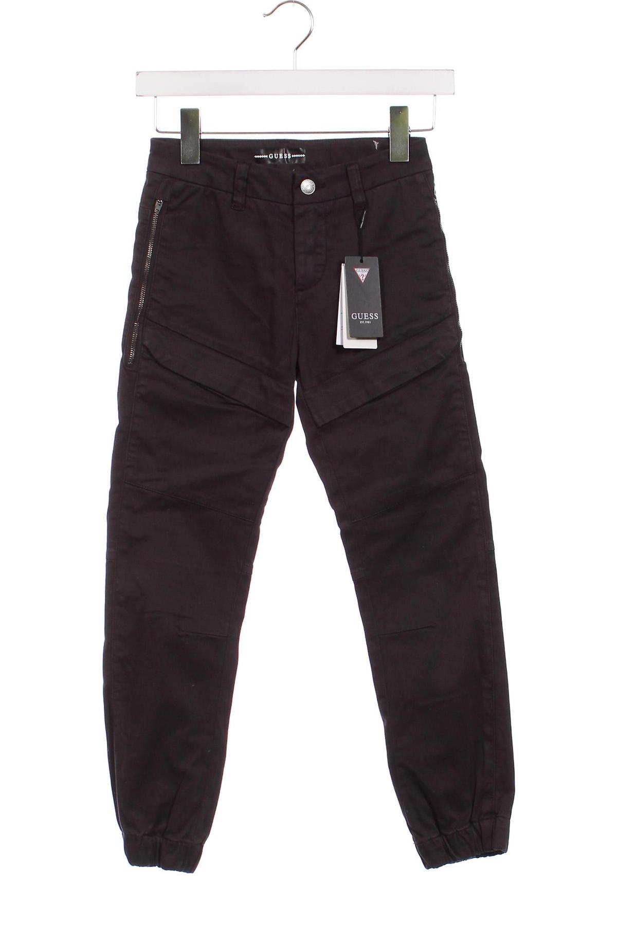 Pantaloni pentru copii Guess, Mărime 7-8y/ 128-134 cm, Culoare Gri, Preț 244,74 Lei