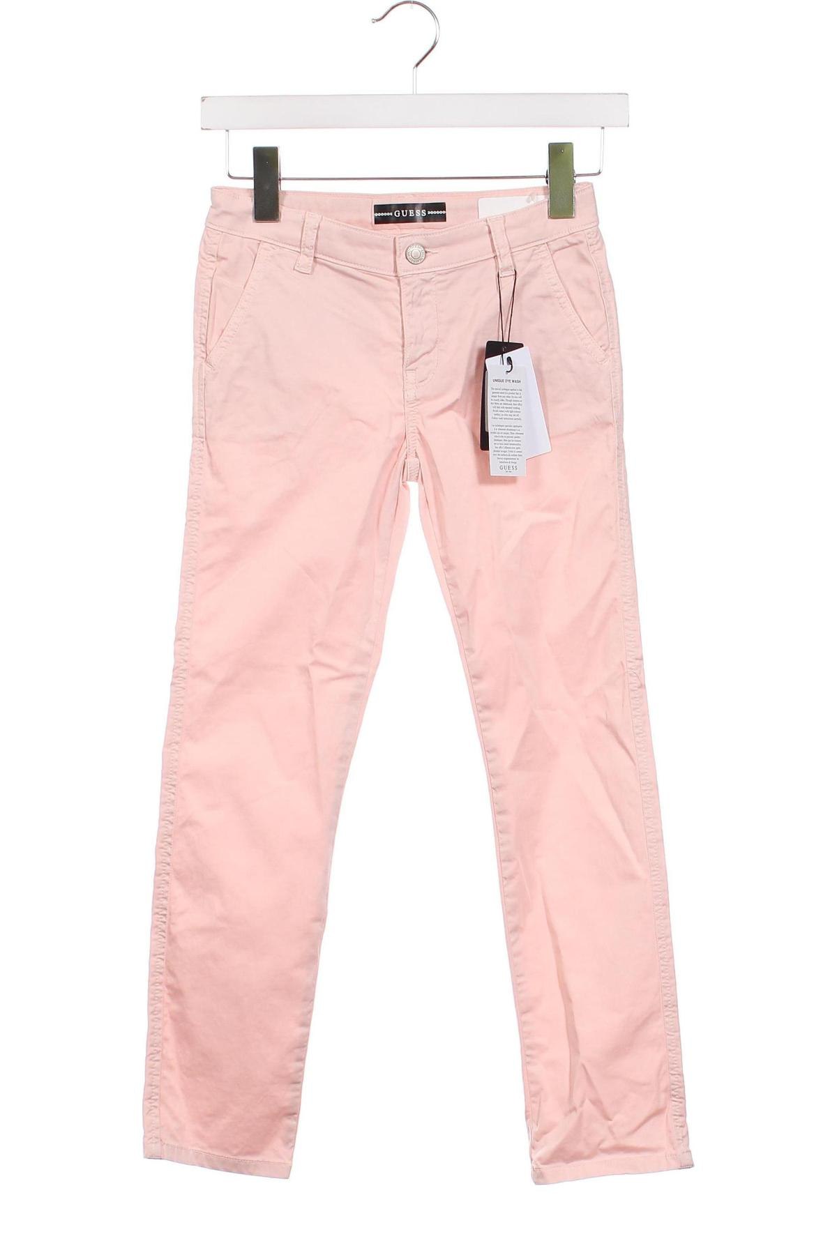Παιδικό παντελόνι Guess, Μέγεθος 7-8y/ 128-134 εκ., Χρώμα Ρόζ , Τιμή 47,94 €