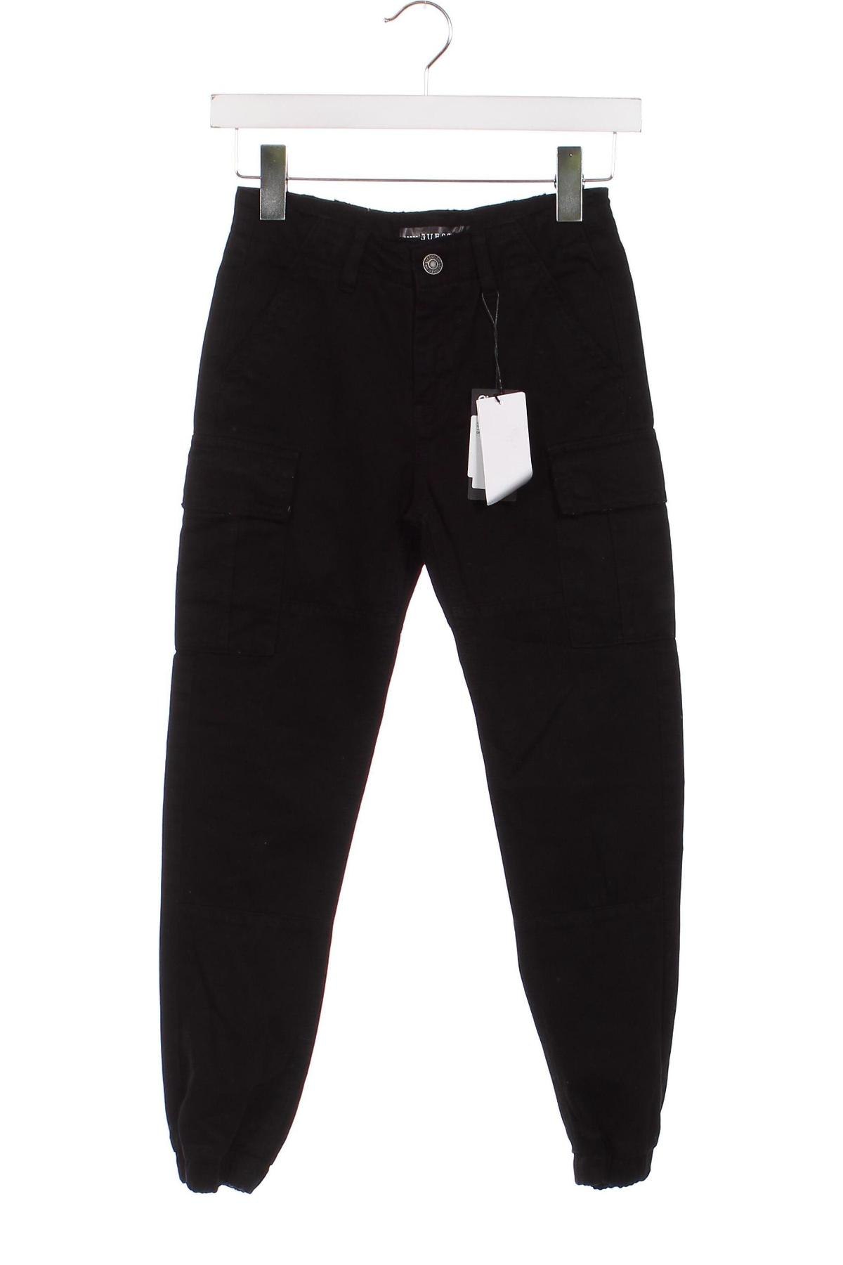 Detské nohavice  Guess, Veľkosť 7-8y/ 128-134 cm, Farba Čierna, Cena  25,89 €