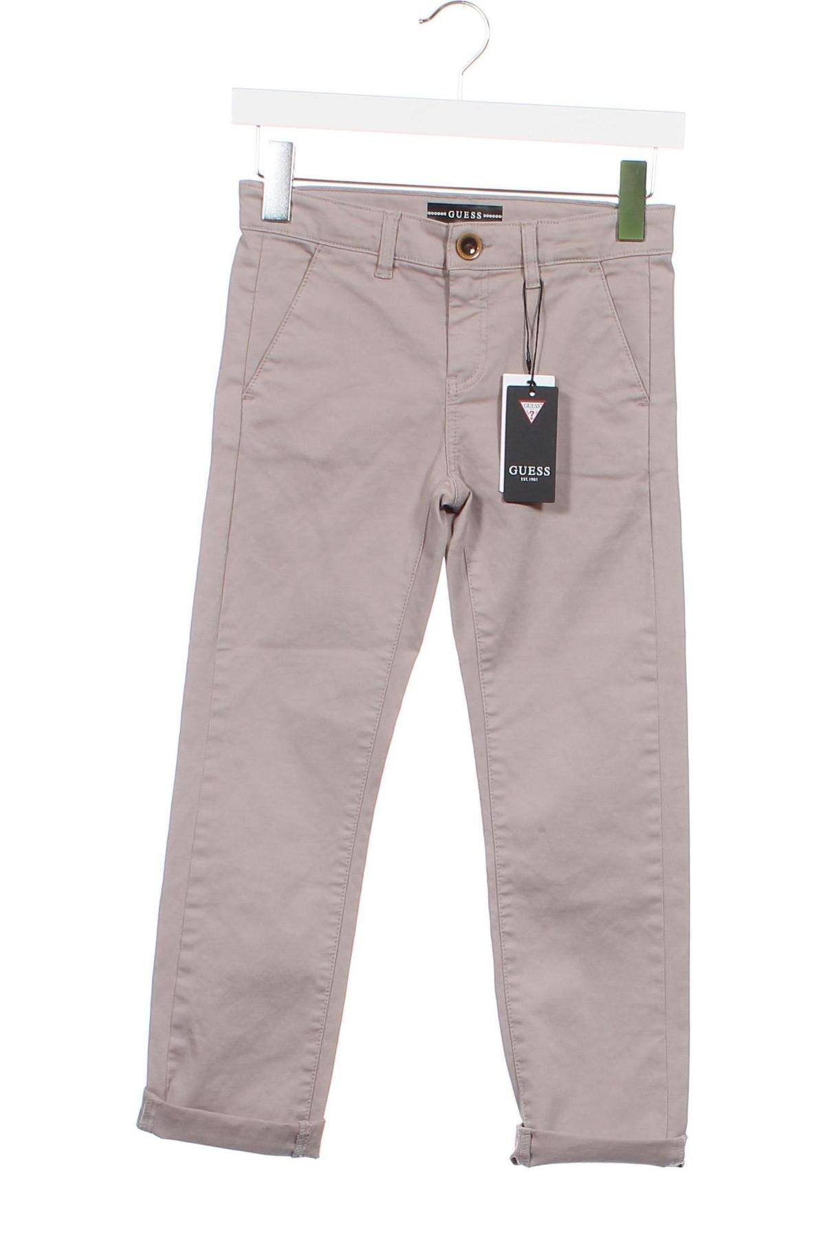 Παιδικό παντελόνι Guess, Μέγεθος 7-8y/ 128-134 εκ., Χρώμα Γκρί, Τιμή 25,89 €