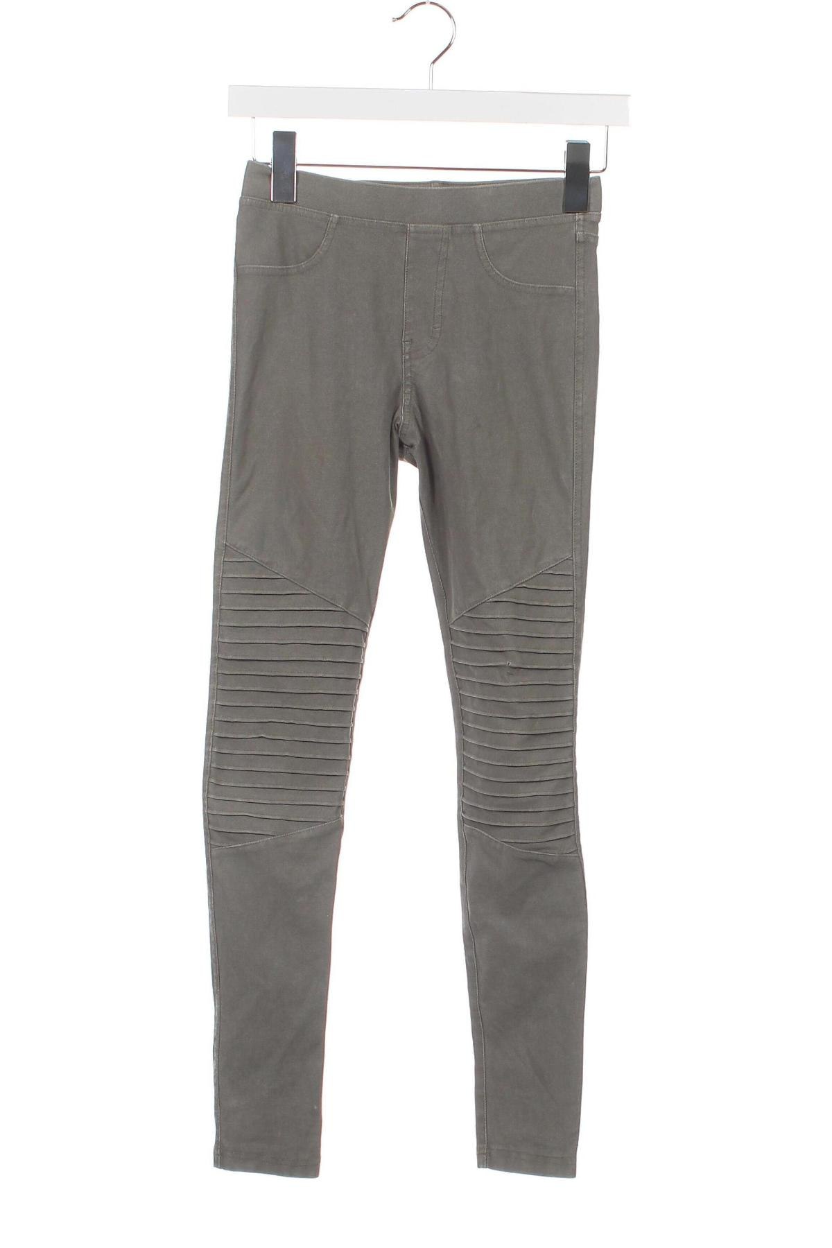 Pantaloni pentru copii H&M, Mărime 11-12y/ 152-158 cm, Culoare Verde, Preț 20,36 Lei
