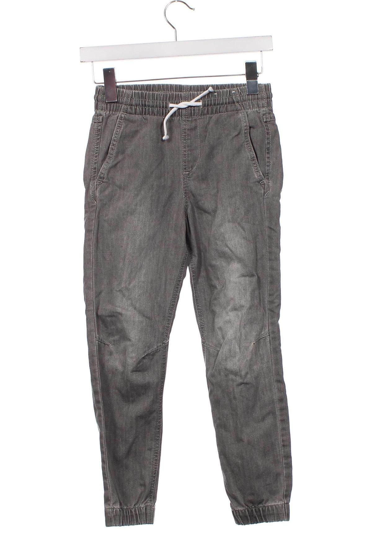 Детски панталон H&M, Размер 8-9y/ 134-140 см, Цвят Сив, Цена 21,00 лв.