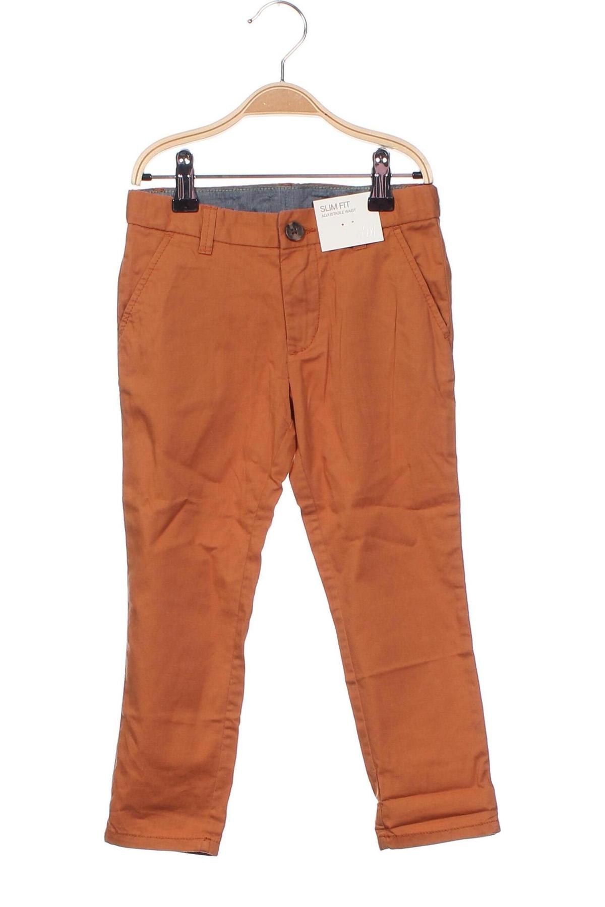 Pantaloni pentru copii H&M, Mărime 3-4y/ 104-110 cm, Culoare Maro, Preț 84,00 Lei