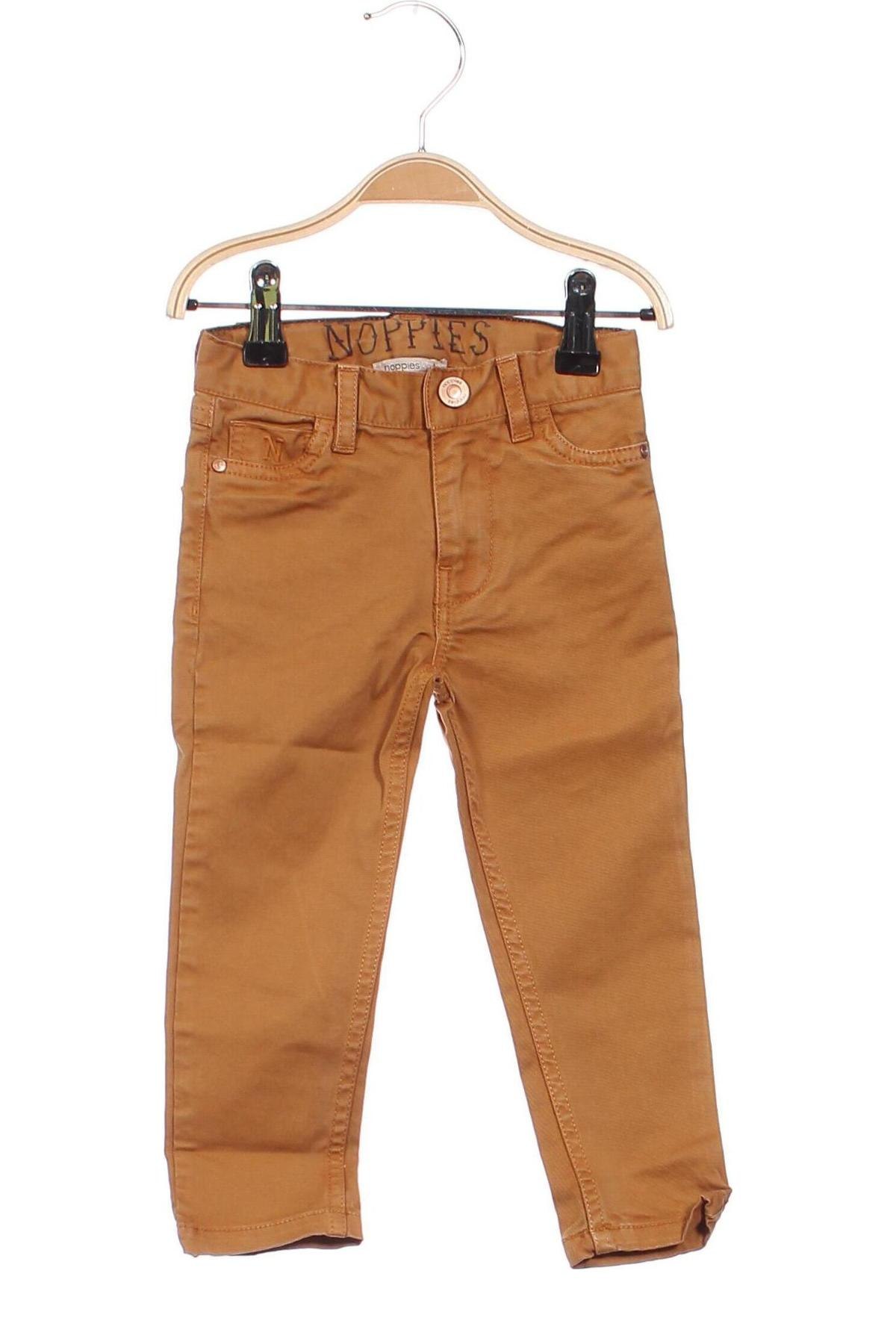 Pantaloni pentru copii Noppies, Mărime 12-18m/ 80-86 cm, Culoare Maro, Preț 178,95 Lei