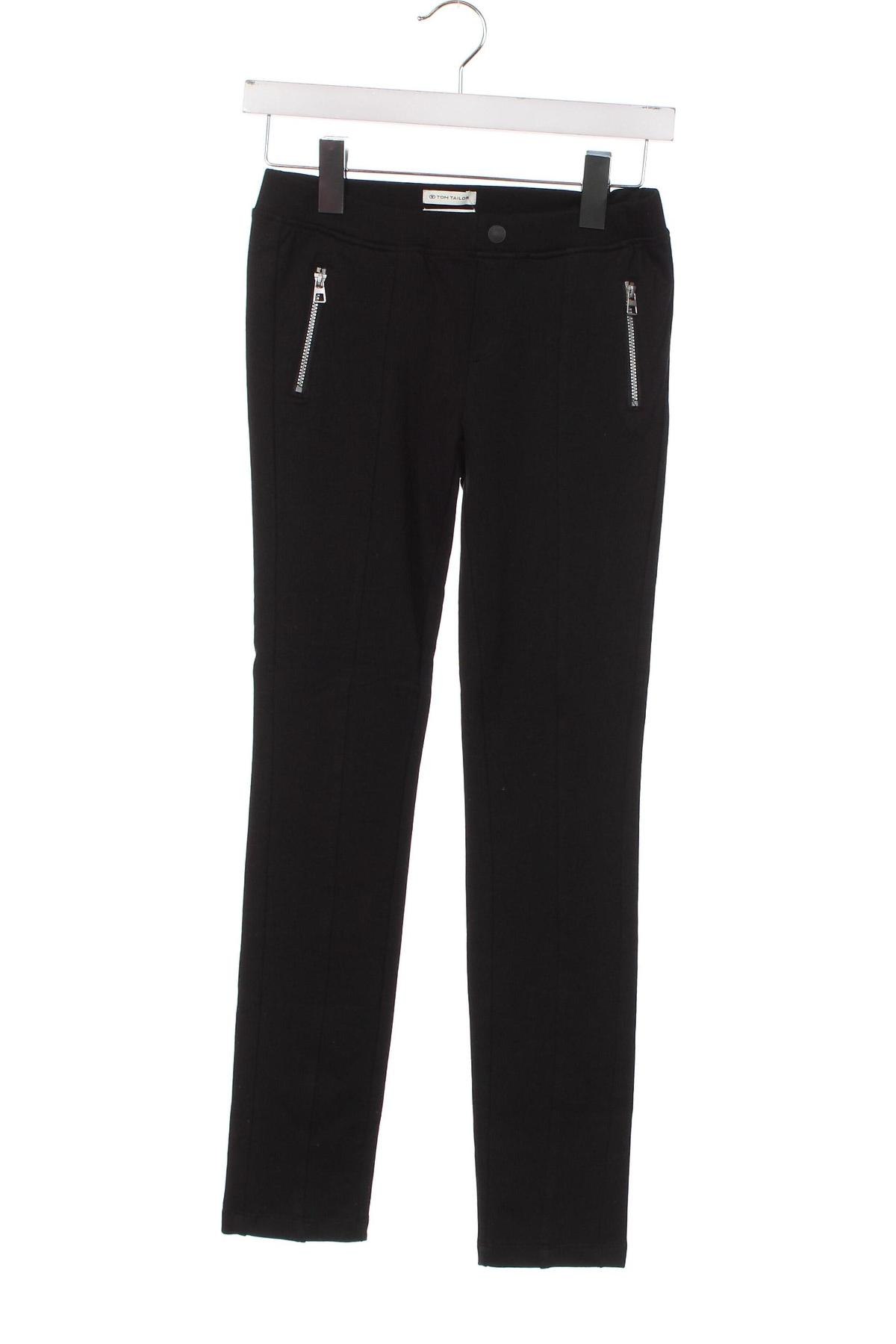 Παιδικό παντελόνι Tom Tailor, Μέγεθος 10-11y/ 146-152 εκ., Χρώμα Μαύρο, Τιμή 12,27 €