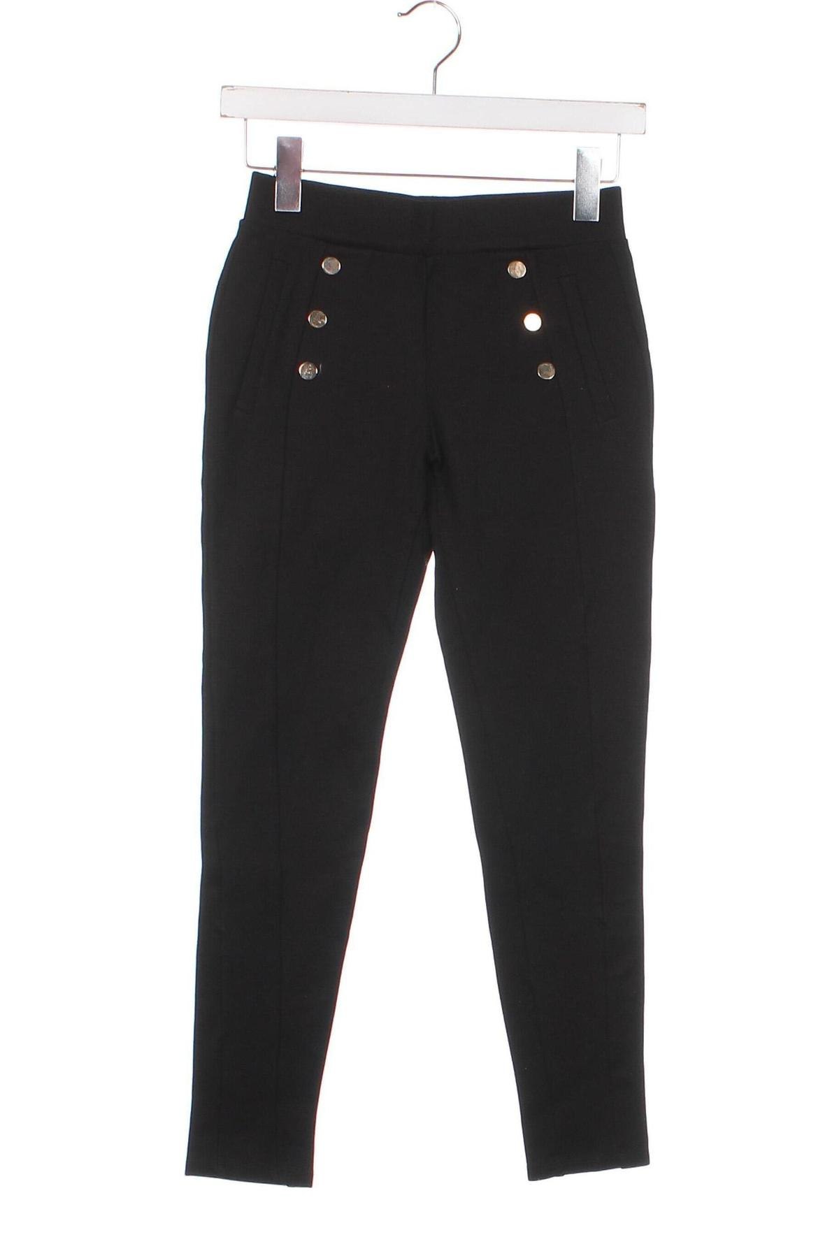 Pantaloni pentru copii Zara, Mărime 9-10y/ 140-146 cm, Culoare Negru, Preț 46,05 Lei