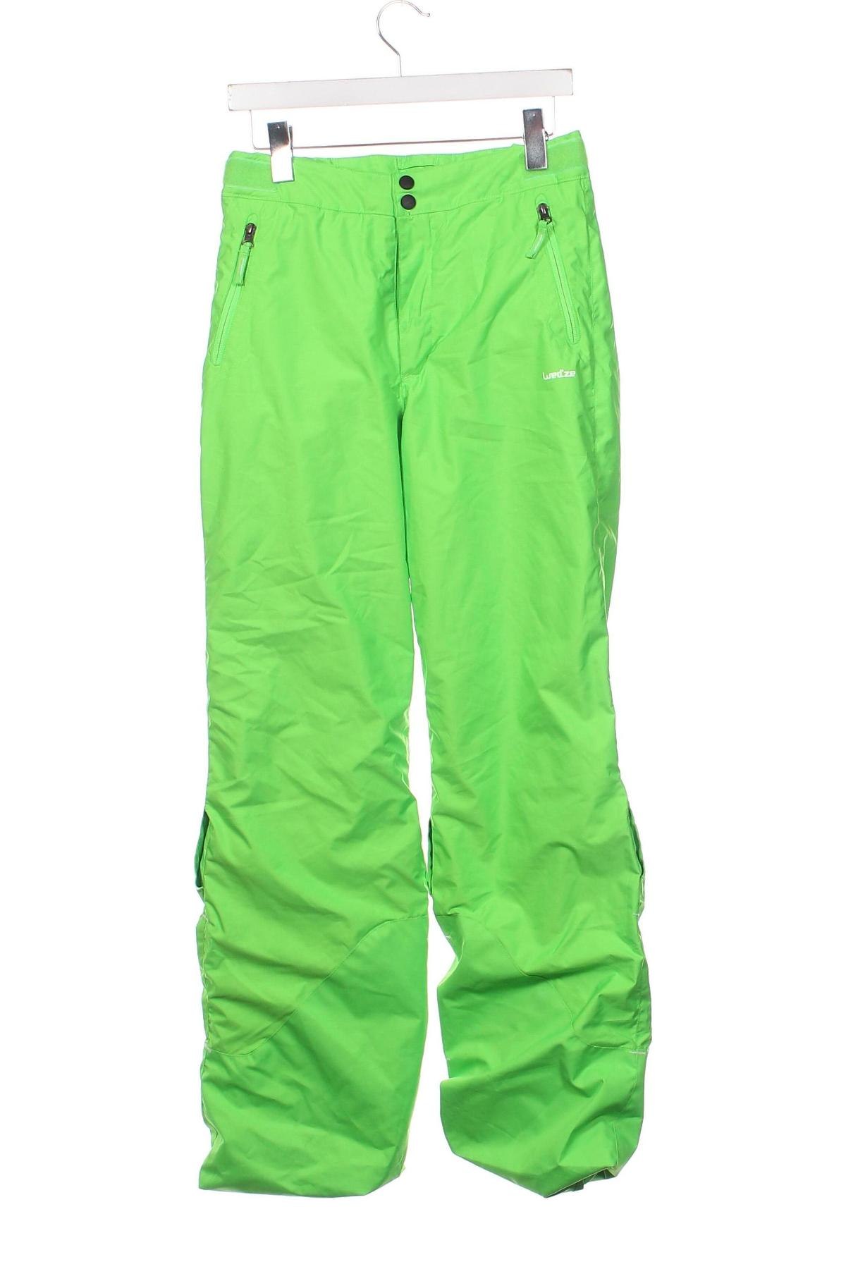 Pantaloni pentru copii pentru sporturi de iarnă Decathlon, Mărime 11-12y/ 152-158 cm, Culoare Verde, Preț 63,84 Lei