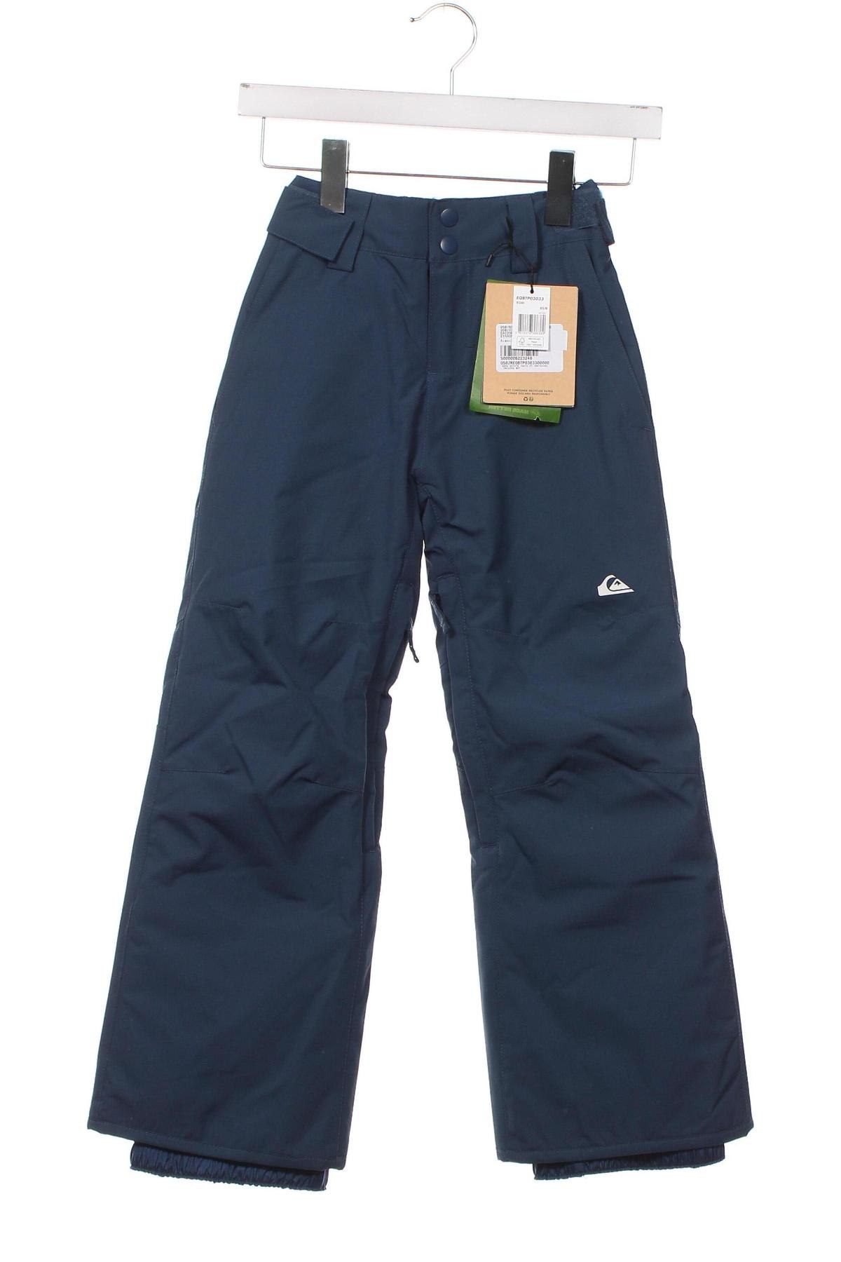 Pantaloni pentru copii pentru sporturi de iarnă Quiksilver, Mărime 7-8y/ 128-134 cm, Culoare Albastru, Preț 240,16 Lei