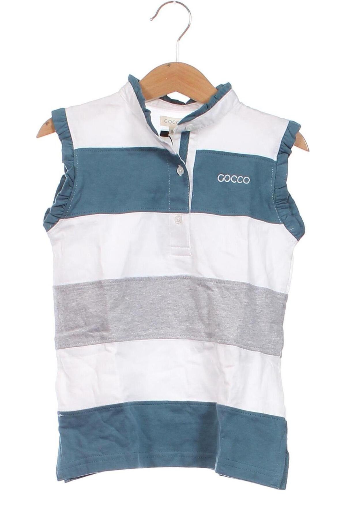 Μπλουζάκι αμάνικο παιδικό Gocco, Μέγεθος 4-5y/ 110-116 εκ., Χρώμα Πολύχρωμο, Τιμή 7,48 €