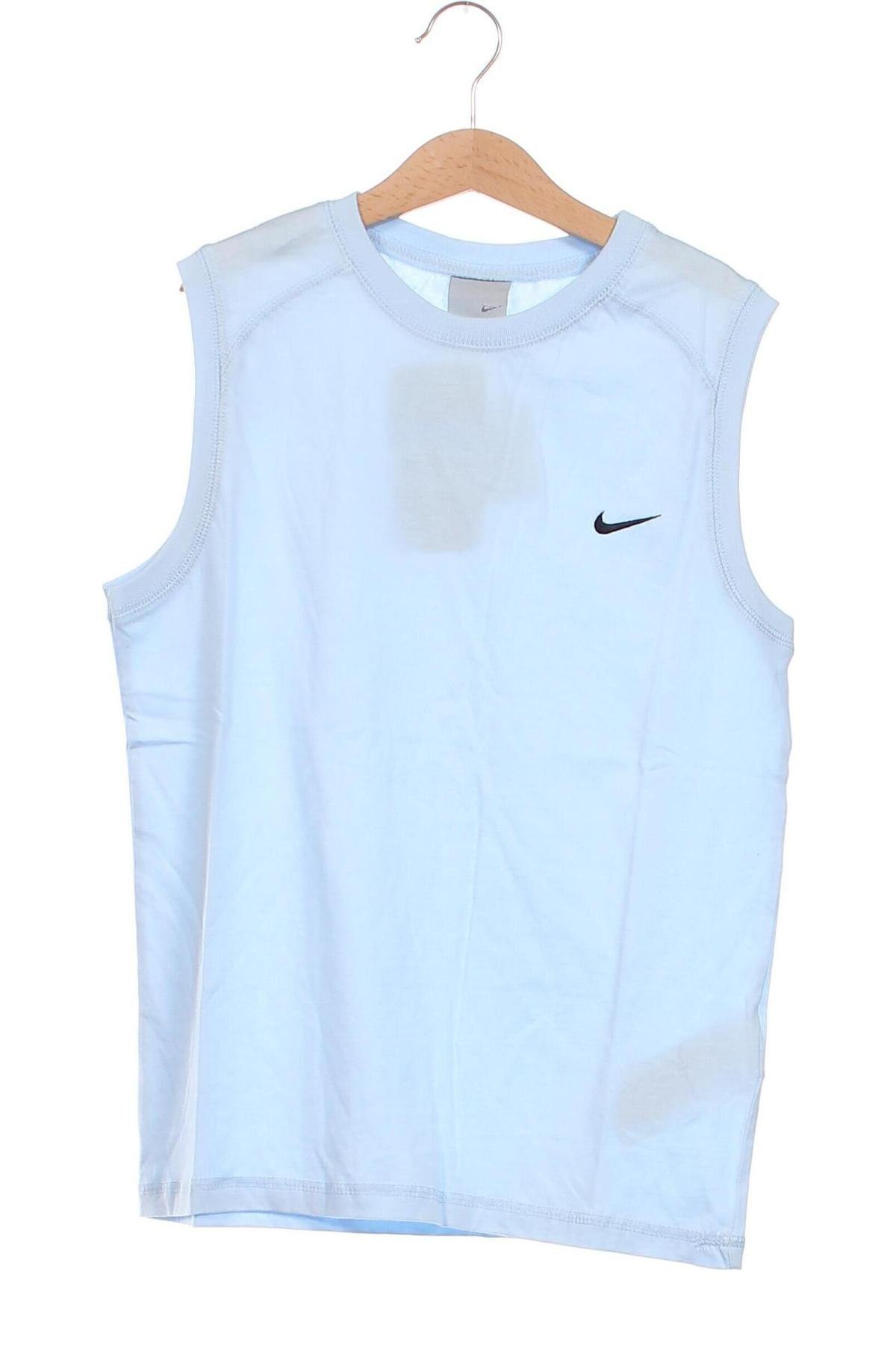 Μπλουζάκι αμάνικο παιδικό Nike, Μέγεθος 9-10y/ 140-146 εκ., Χρώμα Μπλέ, Τιμή 12,71 €