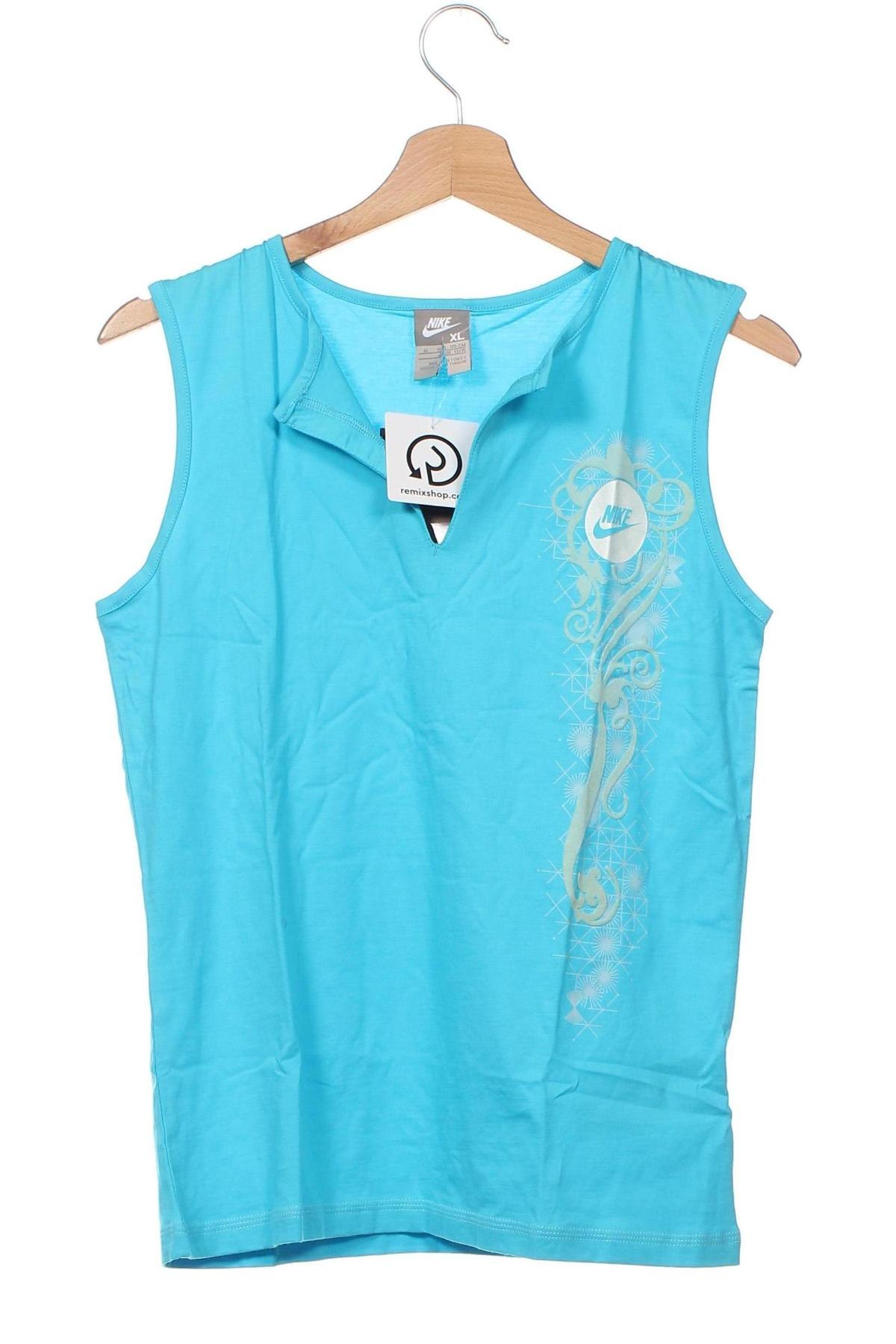 Μπλουζάκι αμάνικο παιδικό Nike, Μέγεθος 12-13y/ 158-164 εκ., Χρώμα Πολύχρωμο, Τιμή 11,81 €