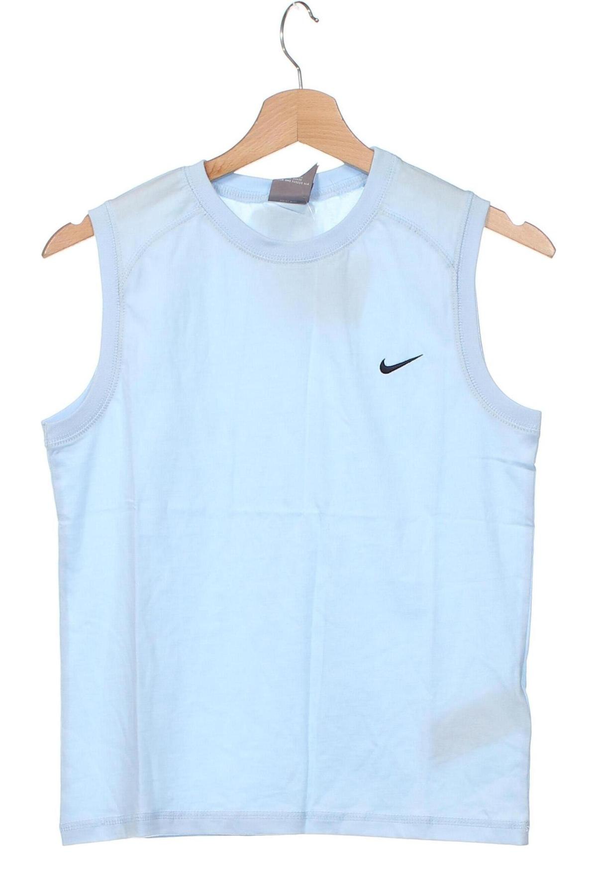 Μπλουζάκι αμάνικο παιδικό Nike, Μέγεθος 10-11y/ 146-152 εκ., Χρώμα Μπλέ, Τιμή 11,81 €