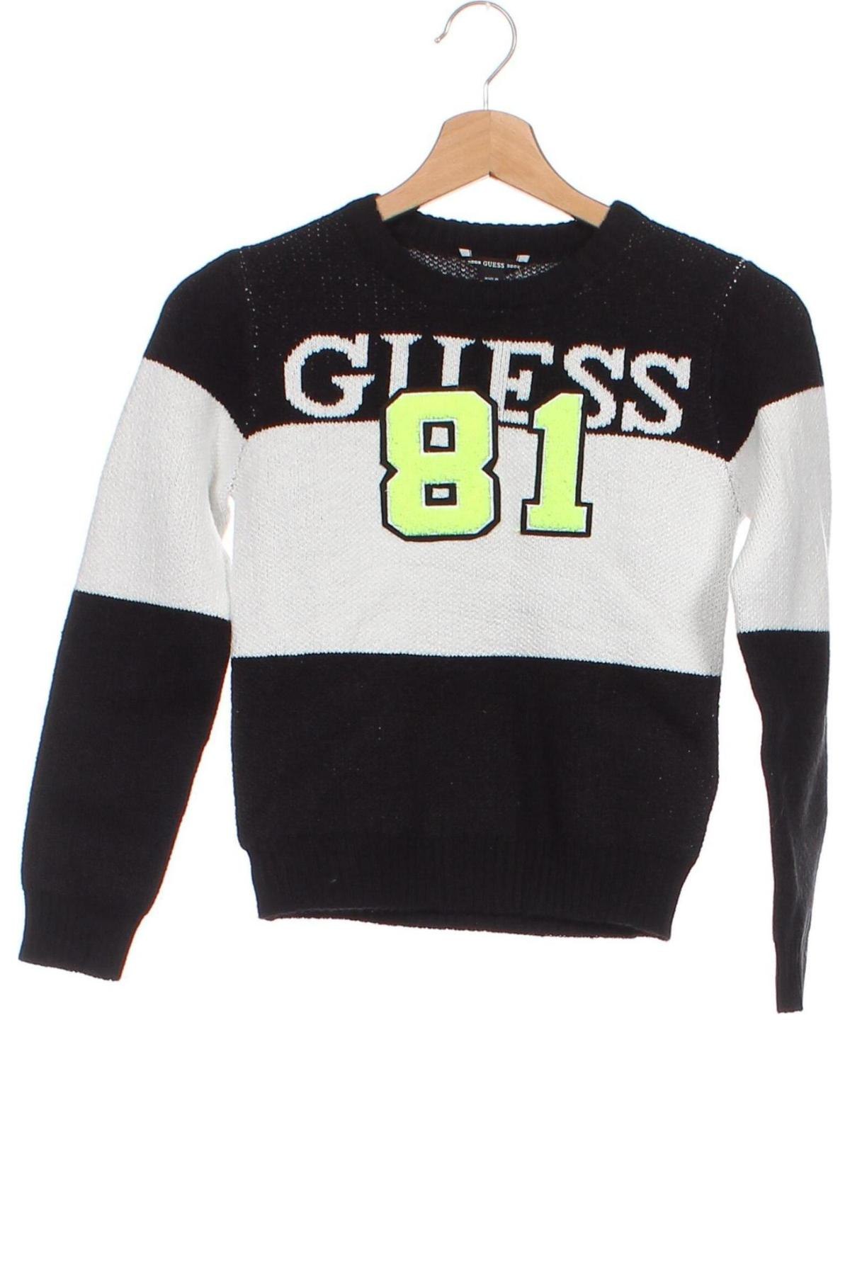 Детски пуловер Guess, Размер 7-8y/ 128-134 см, Цвят Многоцветен, Цена 93,00 лв.