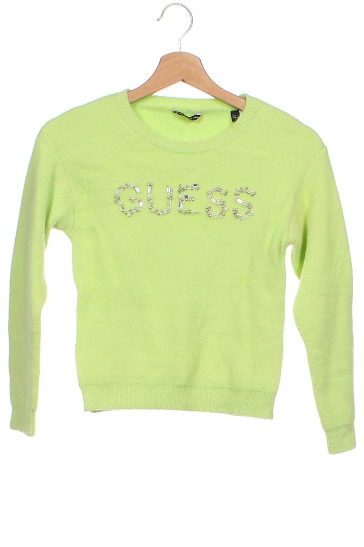 Detský sveter  Guess, Veľkosť 7-8y/ 128-134 cm, Farba Zelená, Cena  47,94 €