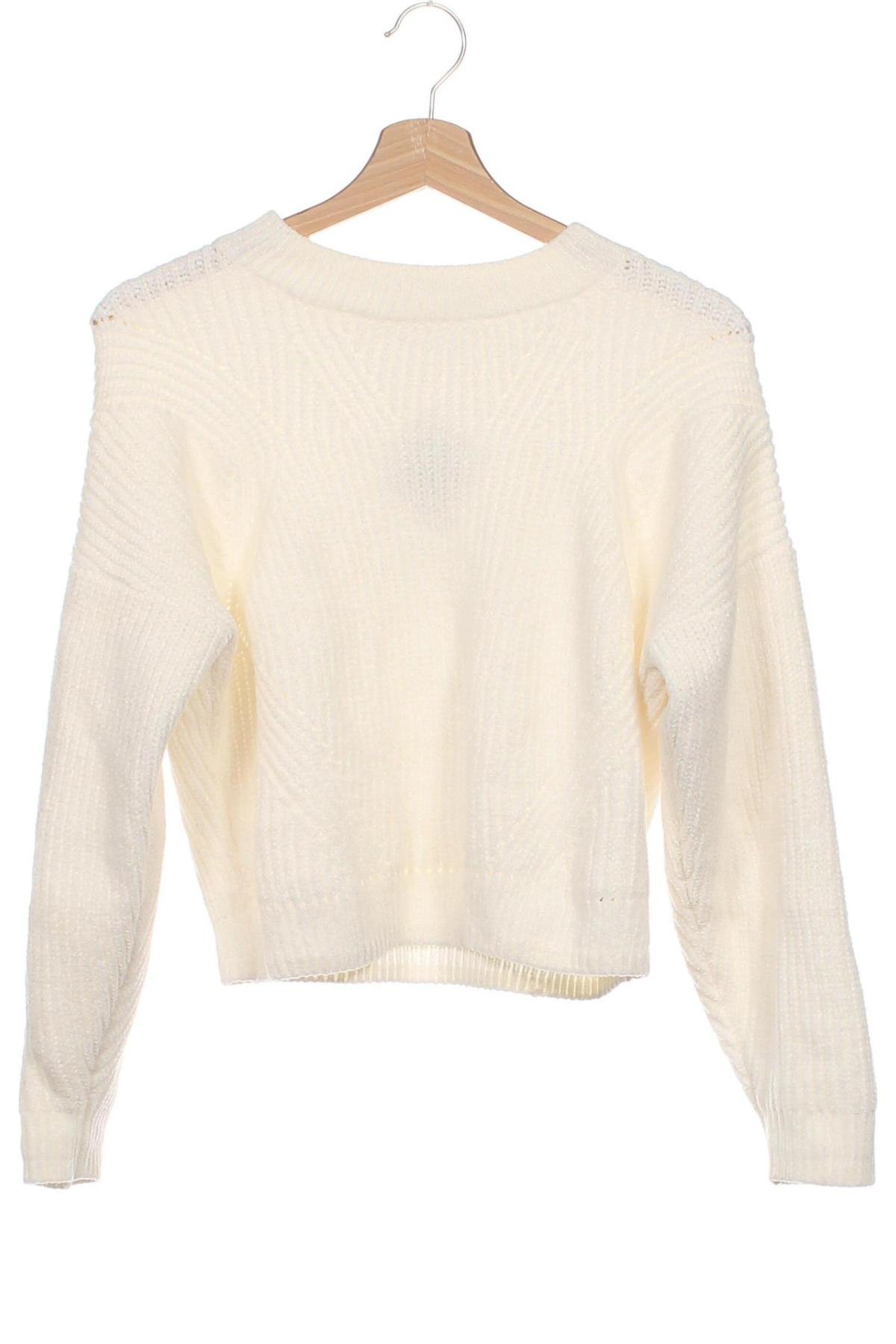 Детски пуловер H&M, Размер 12-13y/ 158-164 см, Цвят Екрю, Цена 23,13 лв.
