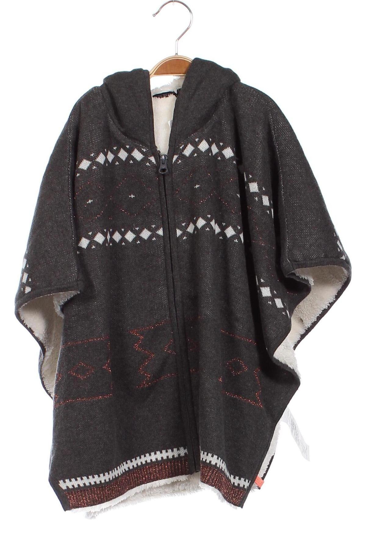 Детски пуловер IKKS, Размер 9-10y/ 140-146 см, Цвят Сив, Цена 21,60 лв.