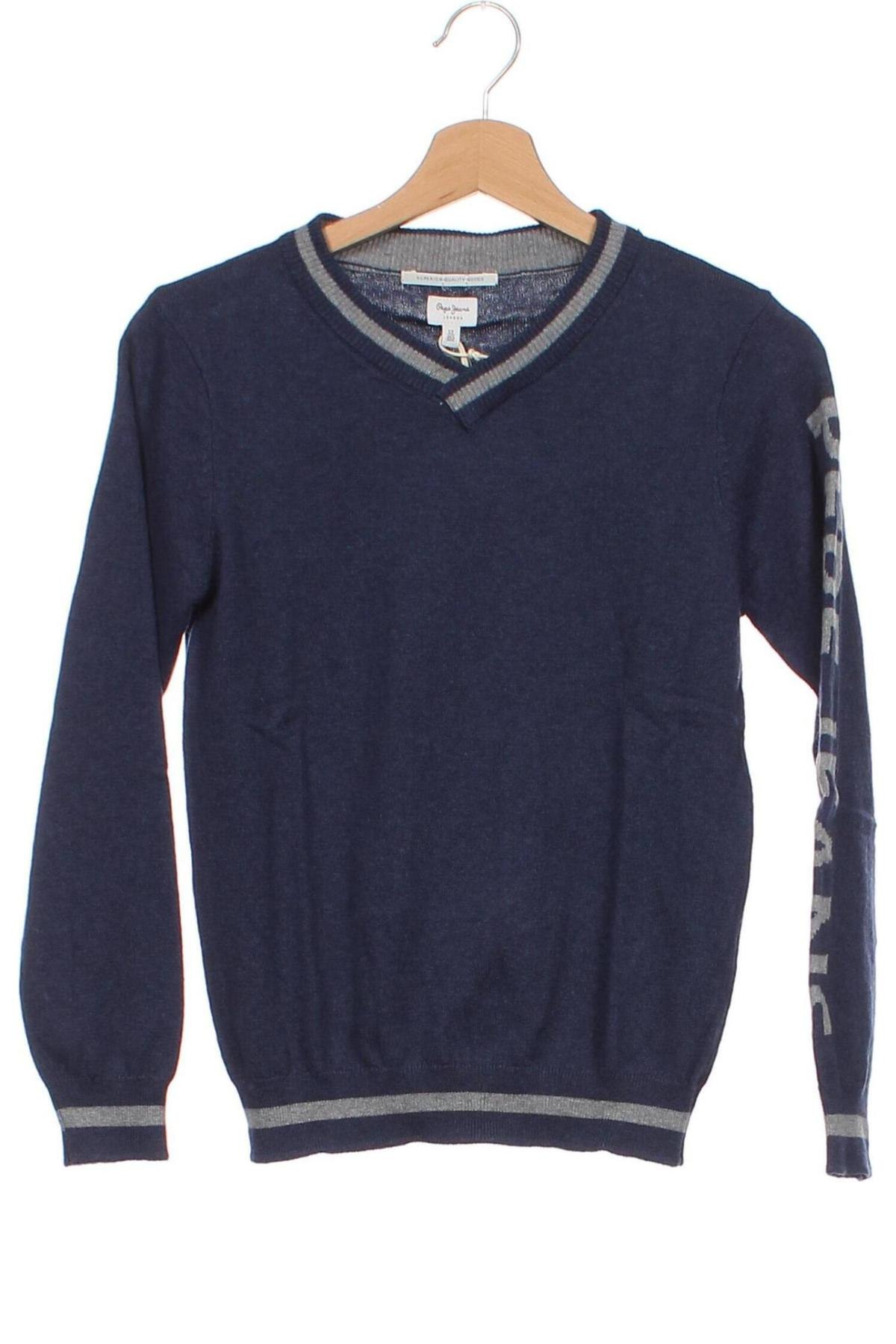 Παιδικό πουλόβερ Pepe Jeans, Μέγεθος 10-11y/ 146-152 εκ., Χρώμα Μπλέ, Τιμή 19,28 €