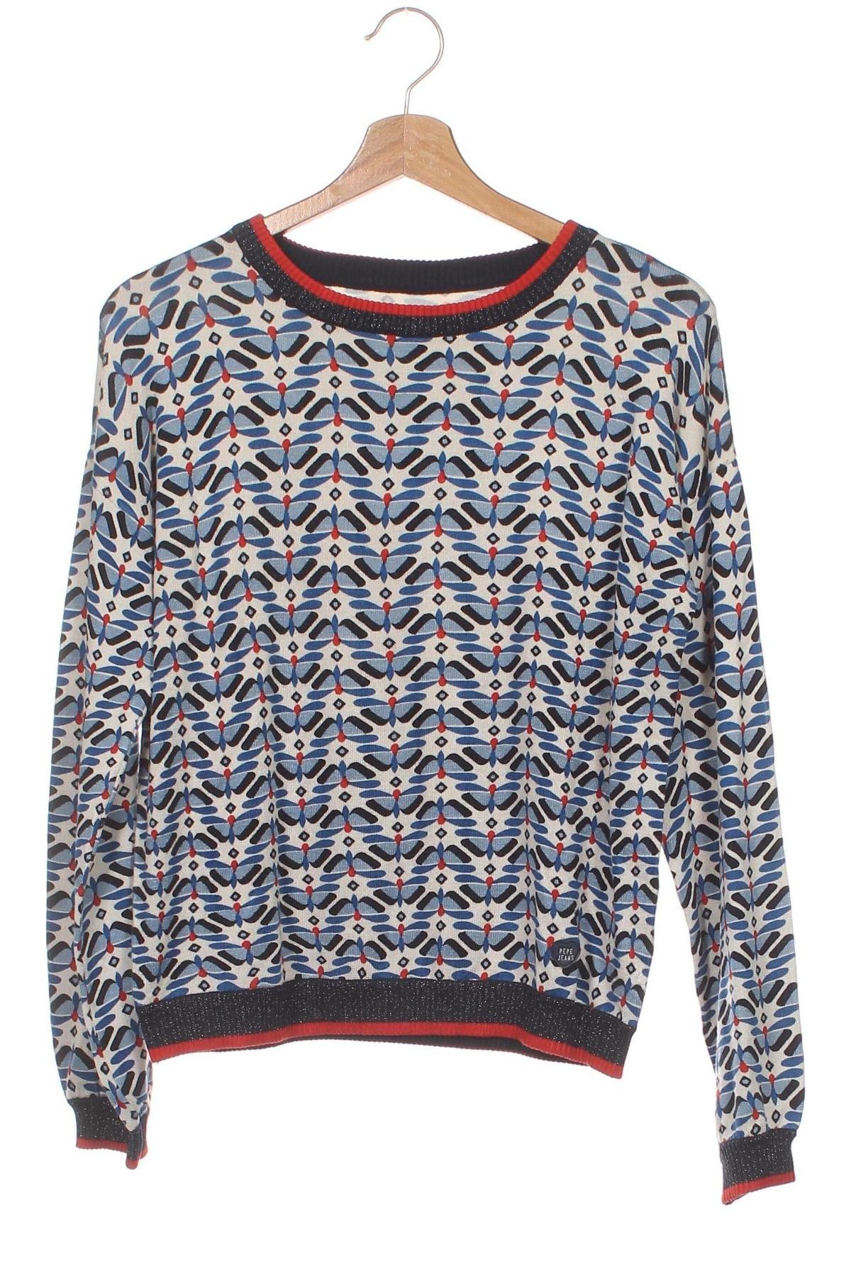 Детски пуловер Pepe Jeans, Размер 13-14y/ 164-168 см, Цвят Многоцветен, Цена 45,90 лв.