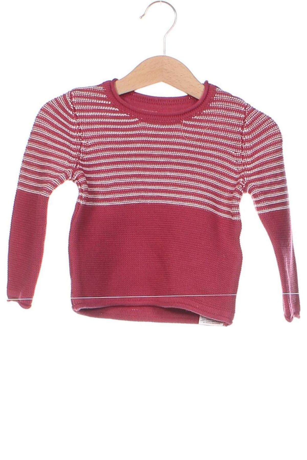 Детски пуловер S.Oliver, Размер 9-12m/ 74-80 см, Цвят Розов, Цена 51,00 лв.