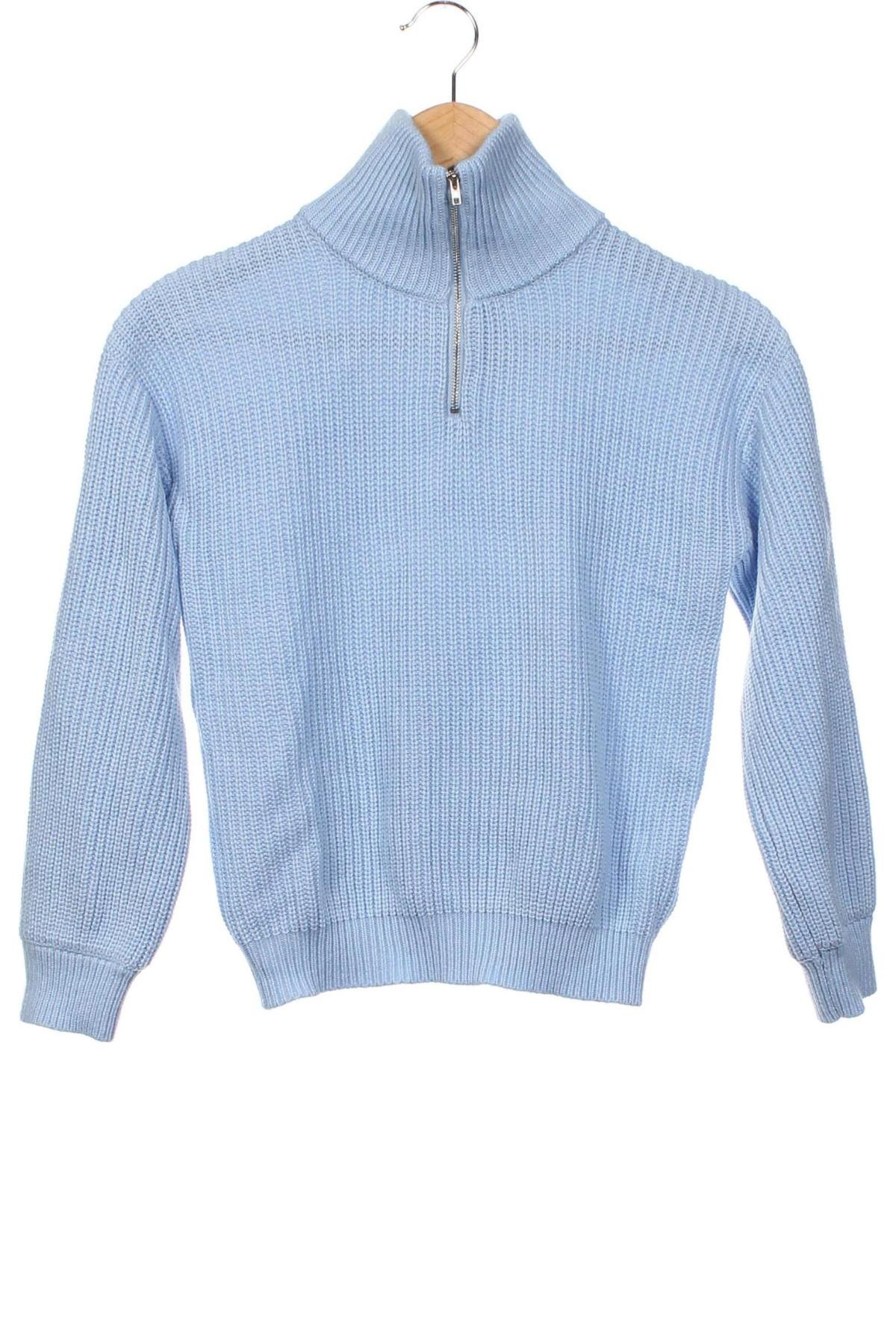 Детски пуловер SHEIN, Размер 11-12y/ 152-158 см, Цвят Син, Цена 6,69 лв.