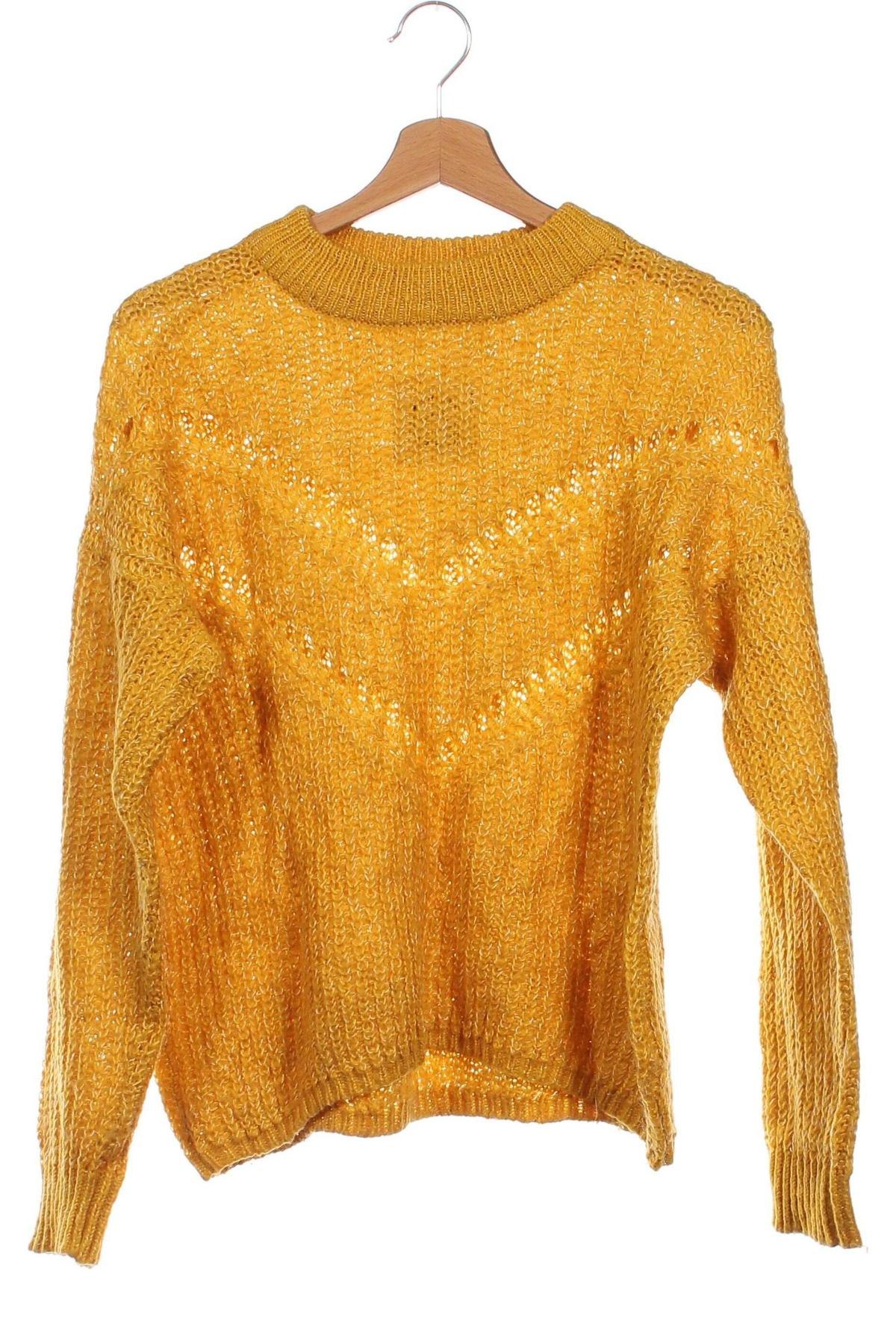 Детски пуловер Trend One, Размер 13-14y/ 164-168 см, Цвят Жълт, Цена 7,82 лв.
