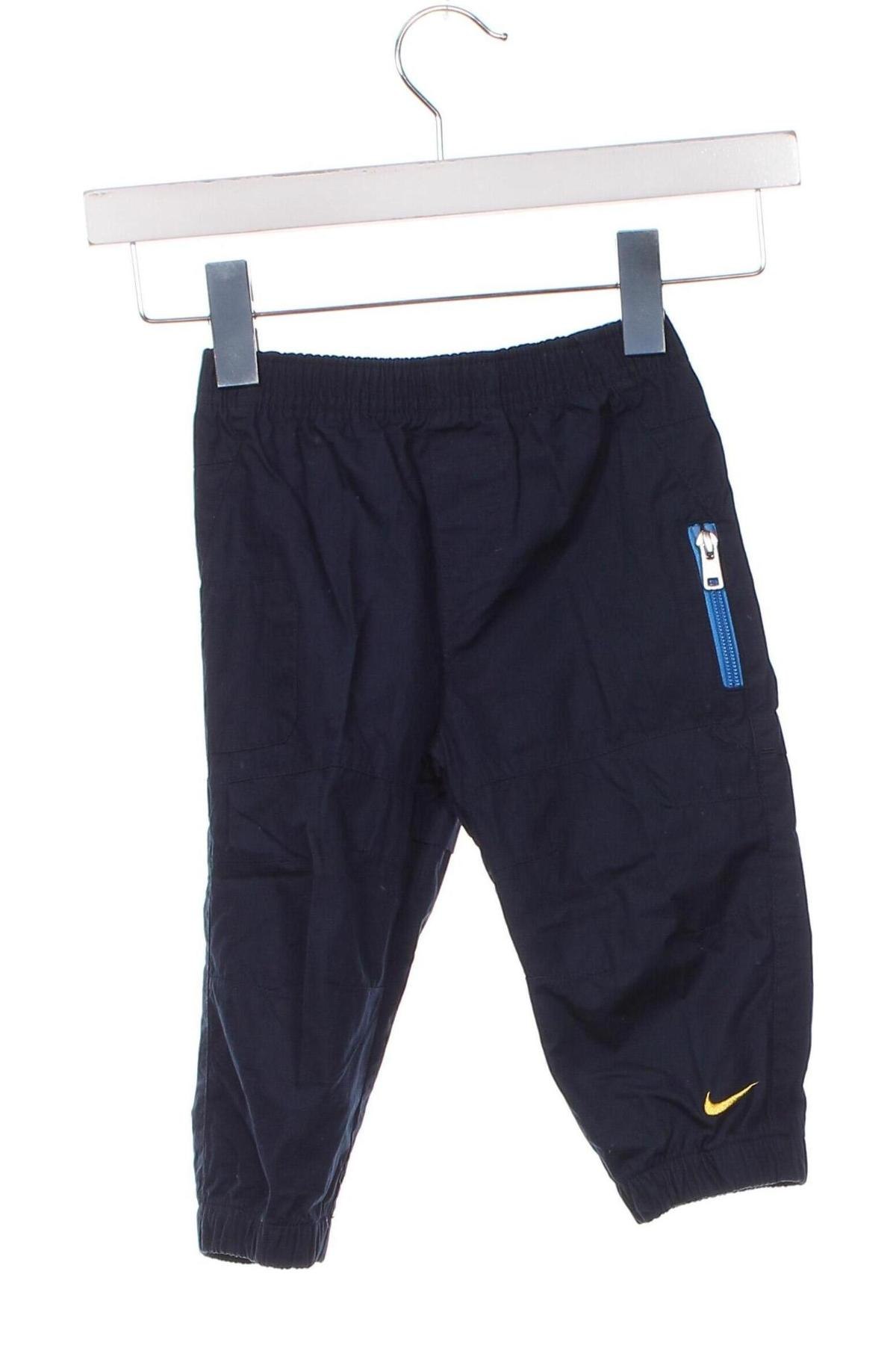 Pantaloni de trening, pentru copii Nike, Mărime 12-18m/ 80-86 cm, Culoare Albastru, Preț 104,45 Lei