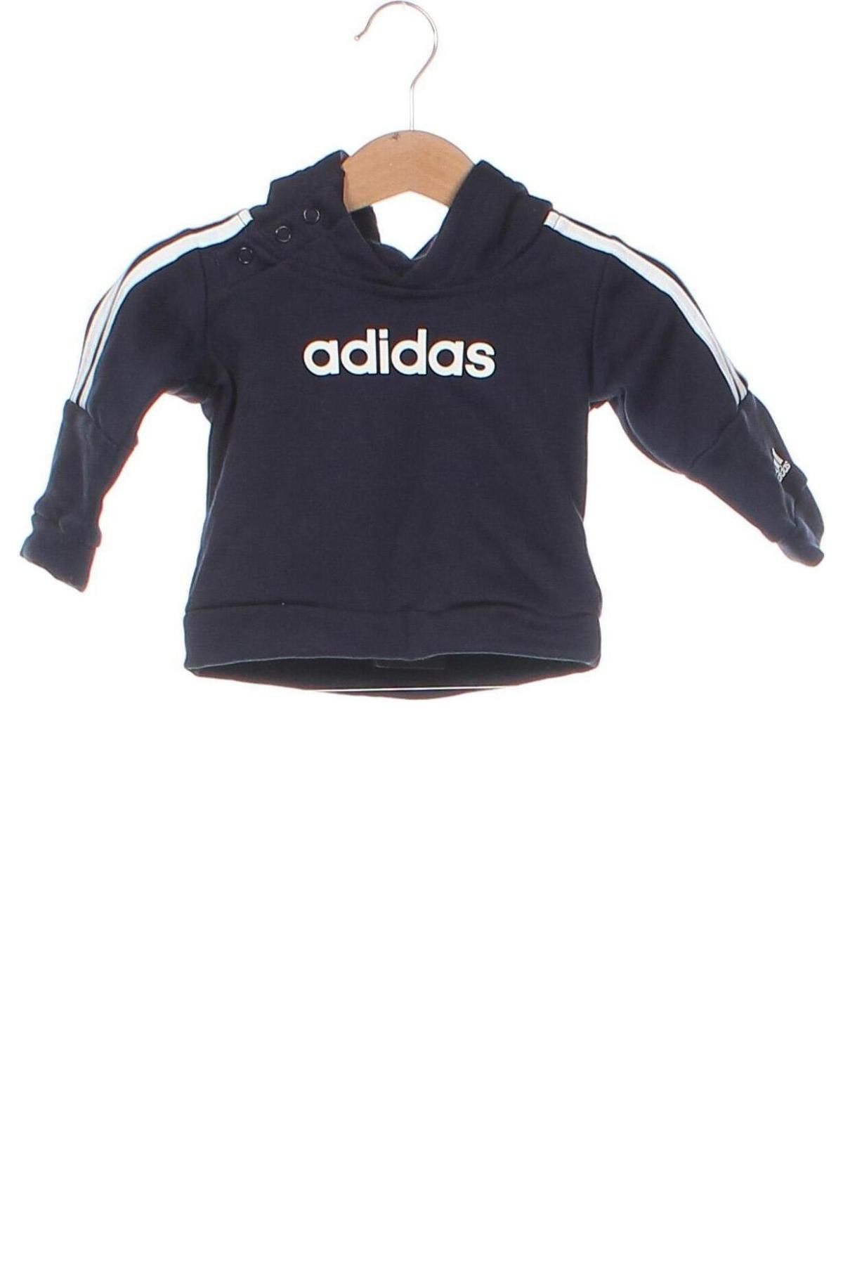Dziecięca bluza Adidas, Rozmiar 3-6m/ 62-68 cm, Kolor Niebieski, Cena 84,83 zł