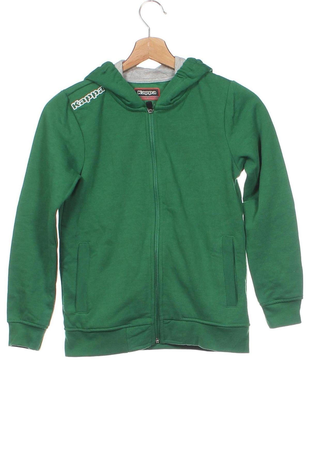 Gyerek sweatshirt Kappa, Méret 9-10y / 140-146 cm, Szín Zöld, Ár 14 376 Ft