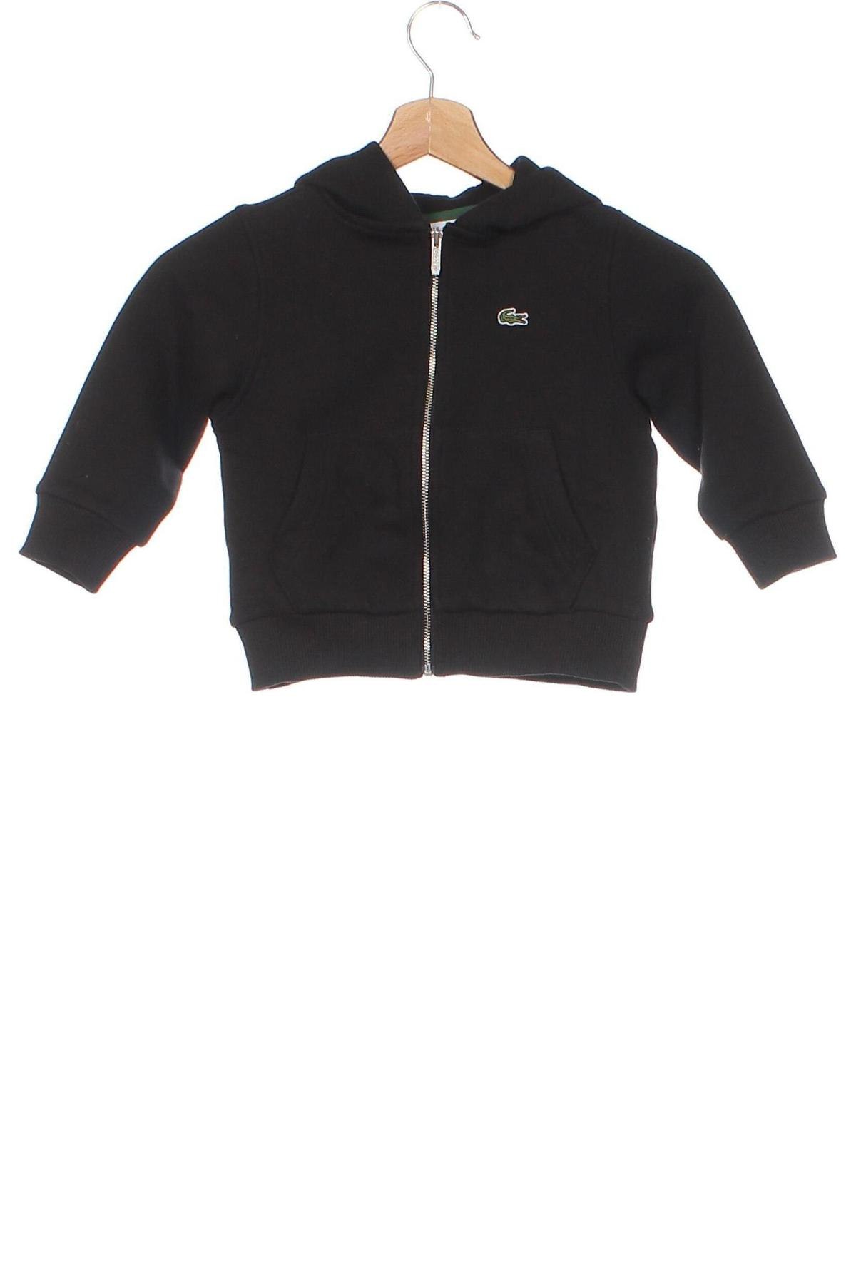 Kinder Sweatshirts Lacoste, Größe 18-24m/ 86-98 cm, Farbe Schwarz, Preis € 57,73