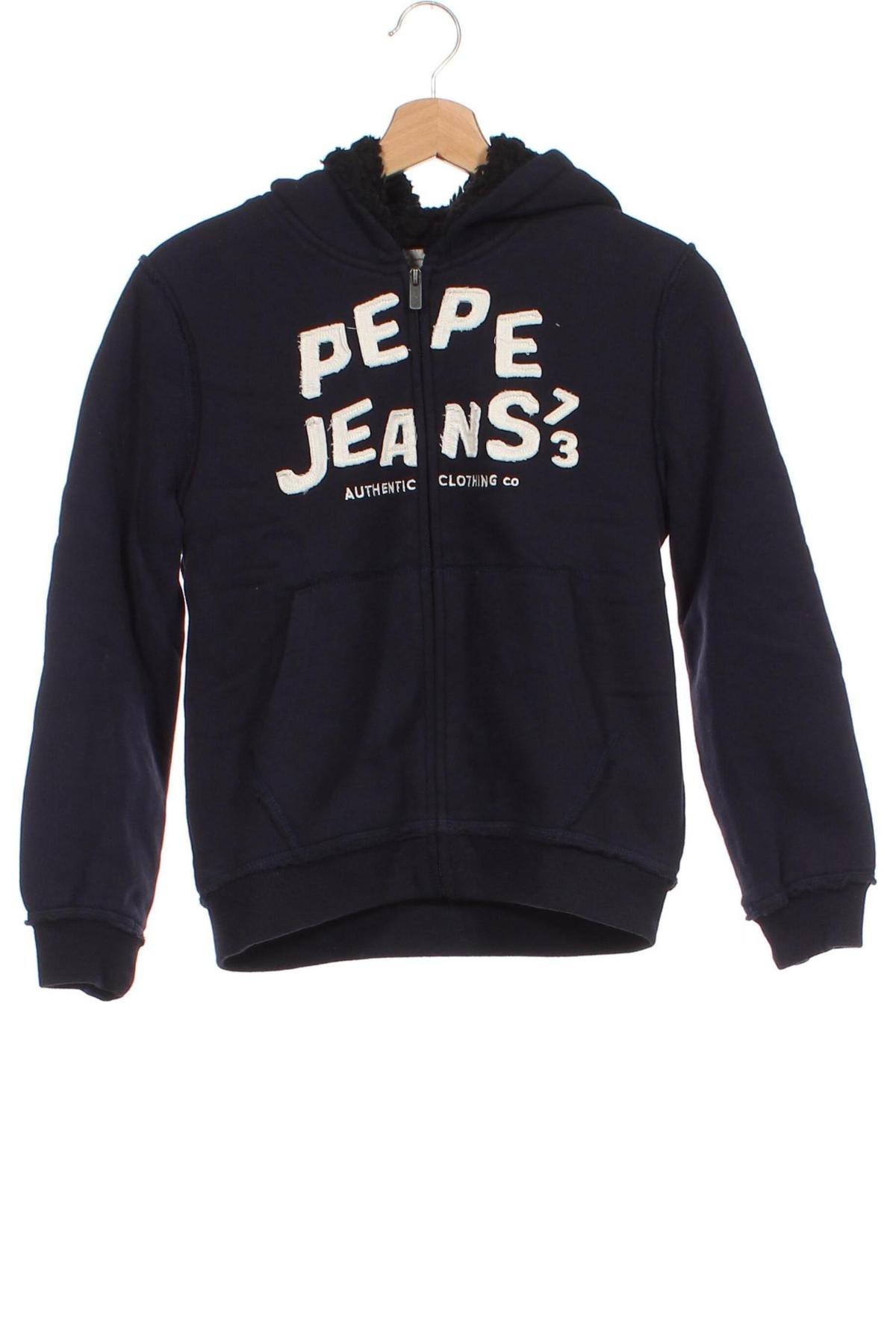 Детски суичър Pepe Jeans, Размер 11-12y/ 152-158 см, Цвят Син, Цена 102,00 лв.