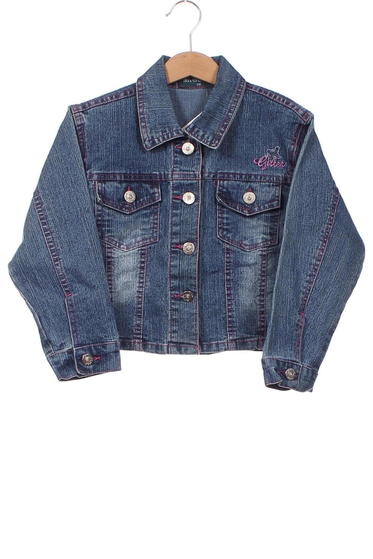 Detská džínsová bunda , Veľkosť 4-5y/ 110-116 cm, Farba Modrá, Cena  12,94 €