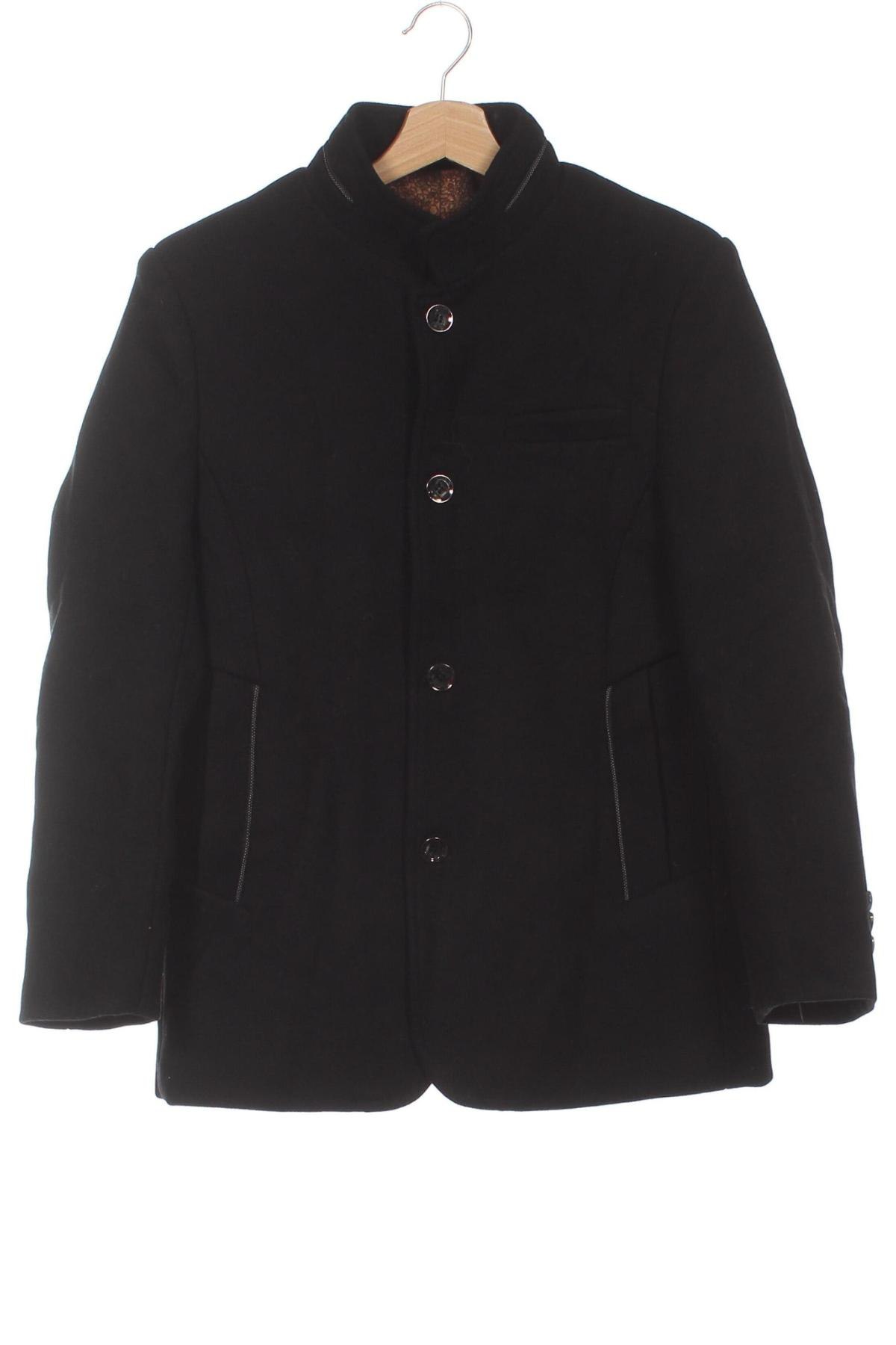 Детско палто, Размер 15-18y/ 170-176 см, Цвят Черен, Цена 16,05 лв.