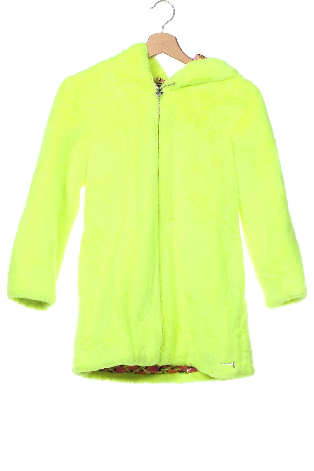 Παιδικό παλτό Guess, Μέγεθος 7-8y/ 128-134 εκ., Χρώμα Πράσινο, Τιμή 123,20 €