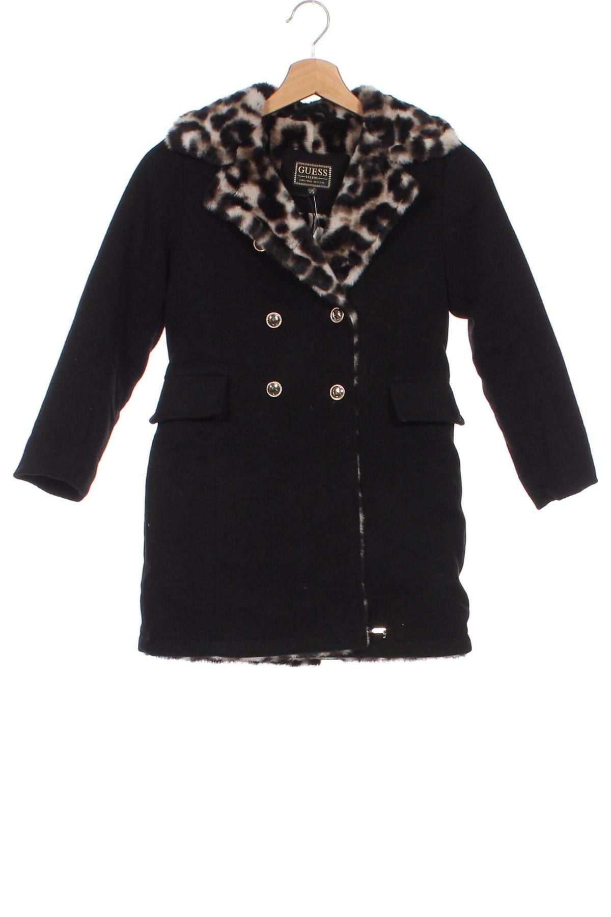 Detský kabát  Guess, Veľkosť 7-8y/ 128-134 cm, Farba Čierna, Cena  118,04 €