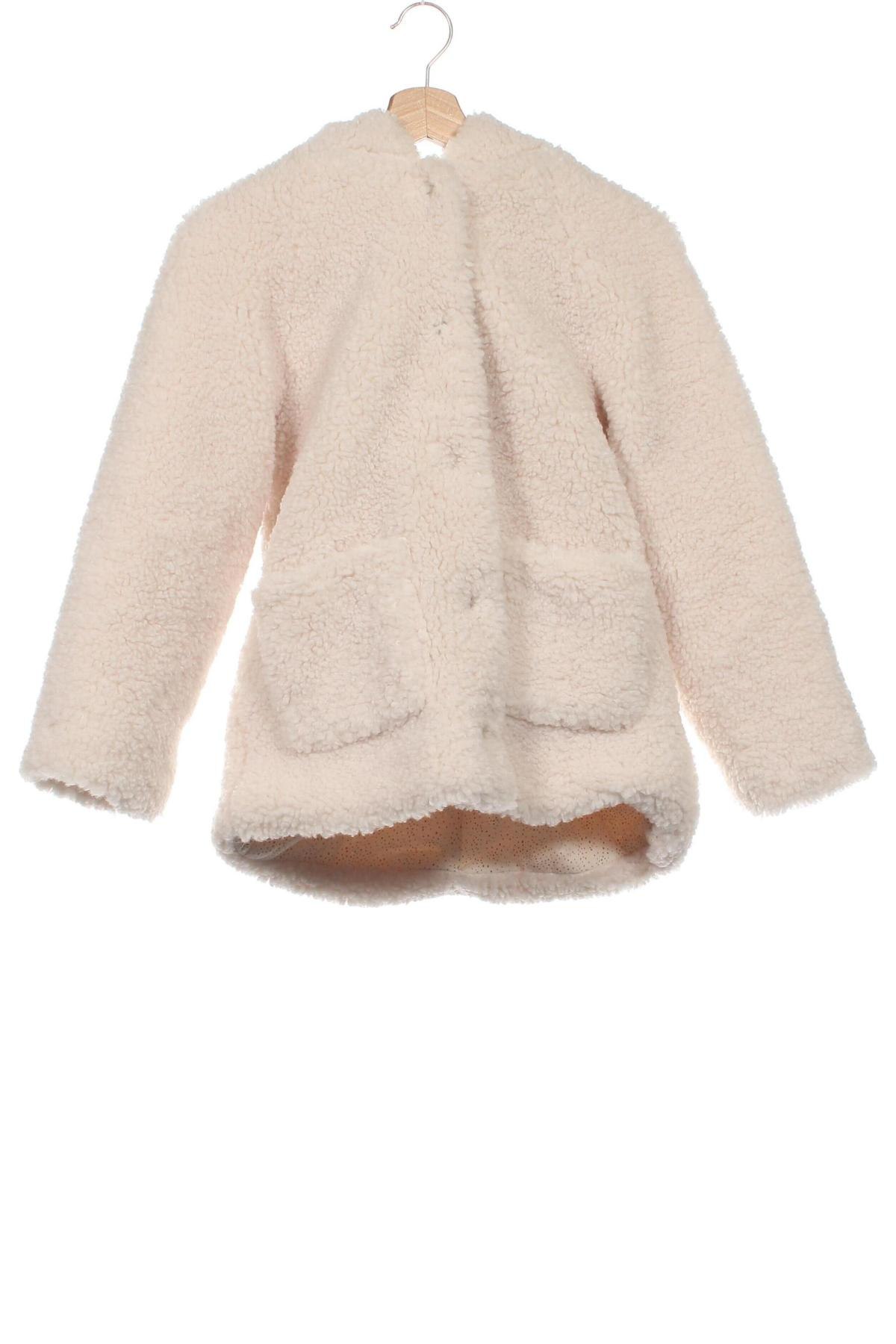 Детско палто Mango, Размер 11-12y/ 152-158 см, Цвят Екрю, Цена 10,00 лв.