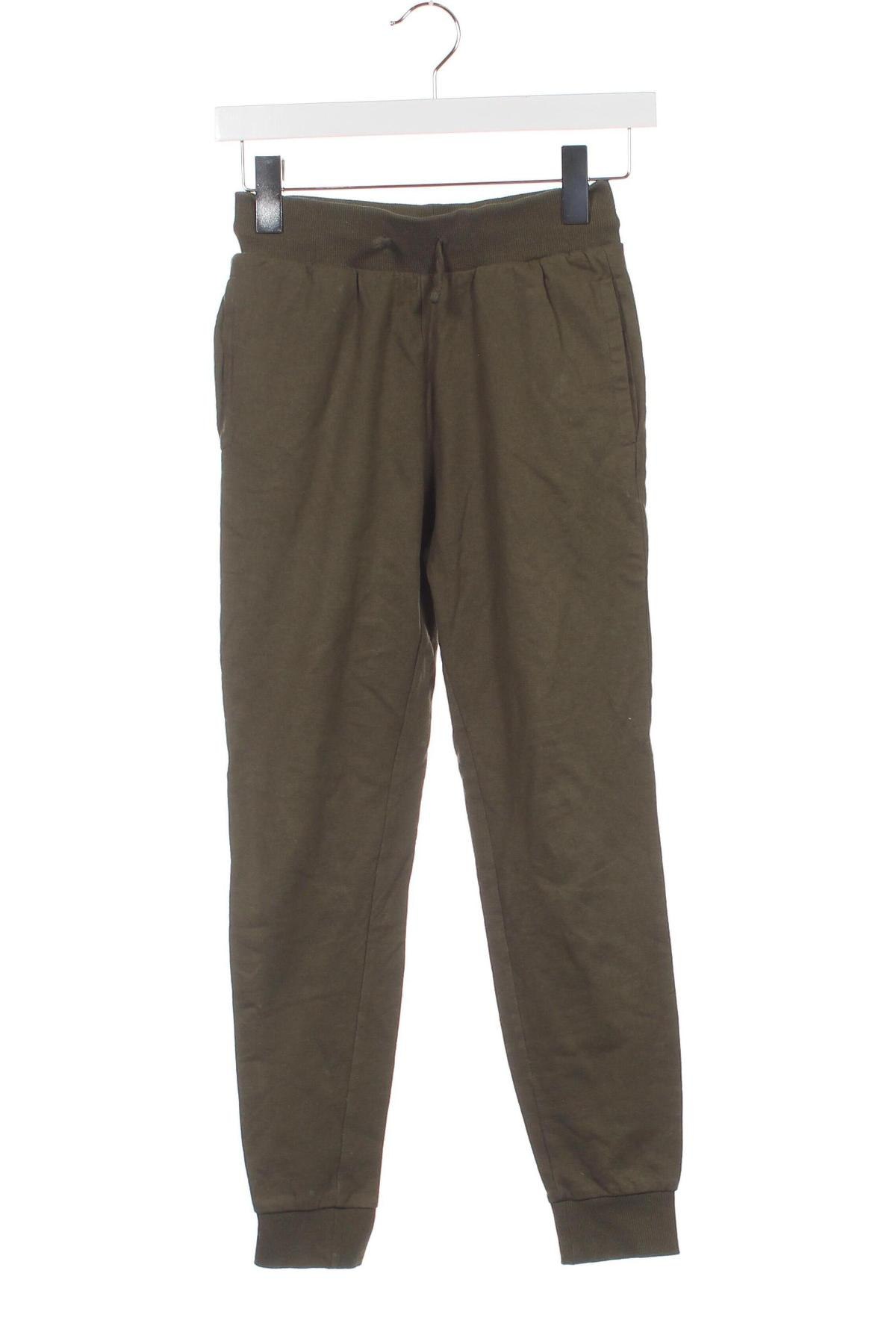 Pantaloni de trening, pentru copii, Mărime 10-11y/ 146-152 cm, Culoare Verde, Preț 36,21 Lei