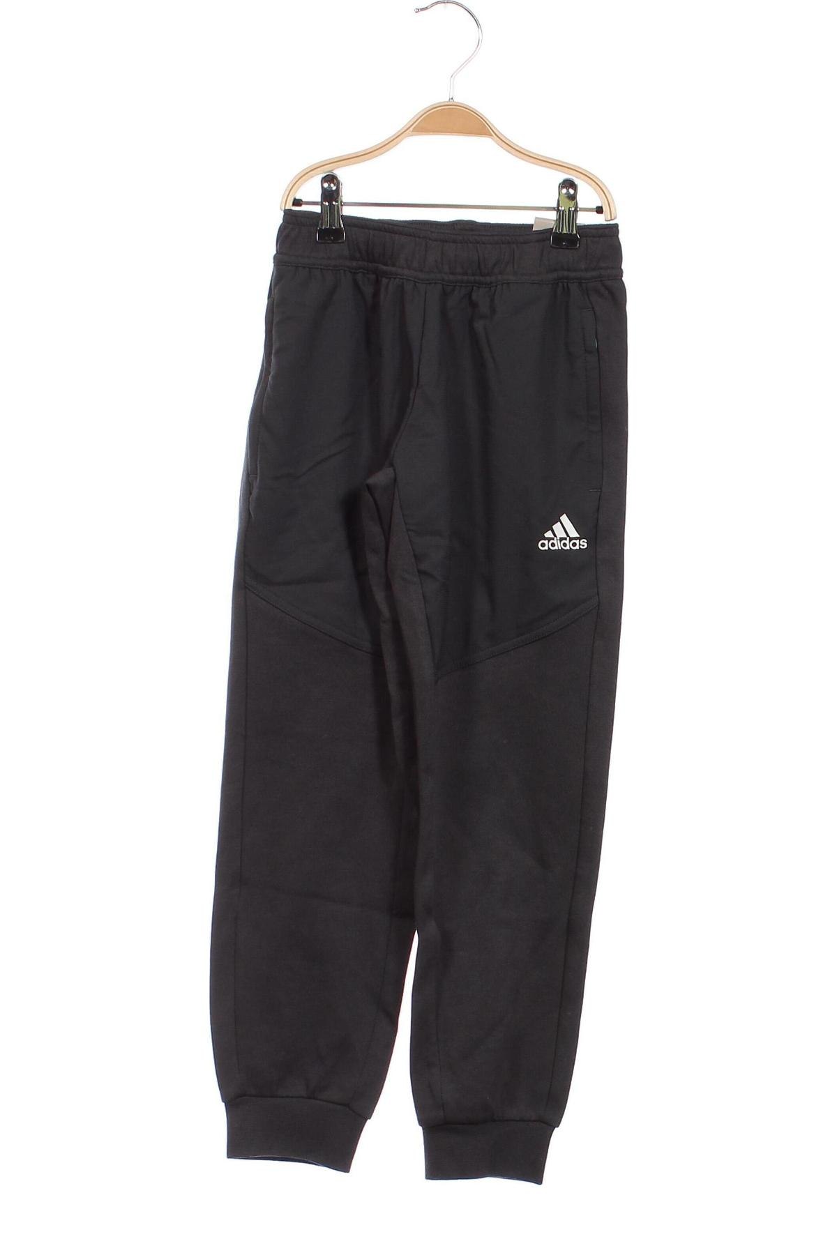 Dziecięce spodnie sportowe Adidas, Rozmiar 7-8y/ 128-134 cm, Kolor Szary, Cena 248,05 zł