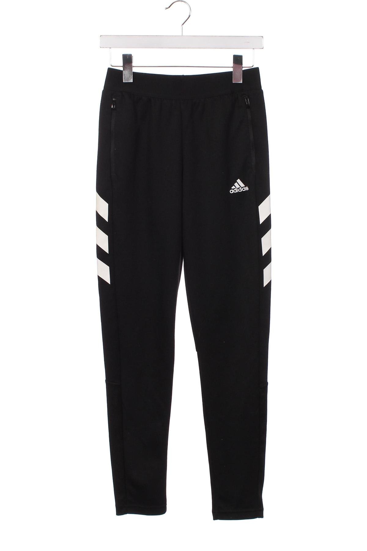 Детско спортно долнище Adidas, Размер 13-14y/ 164-168 см, Цвят Черен, Цена 39,88 лв.