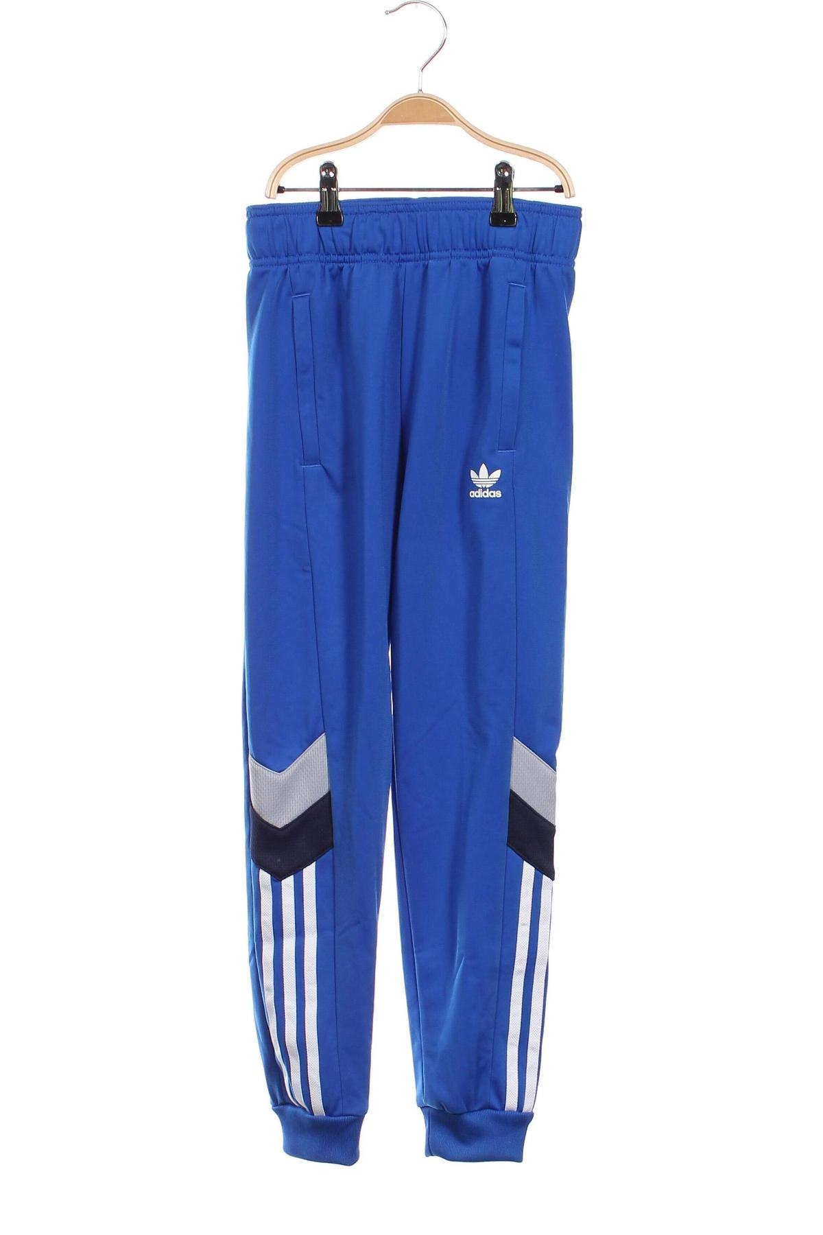 Kinder Sporthose Adidas Originals, Größe 9-10y/ 140-146 cm, Farbe Blau, Preis 18,56 €