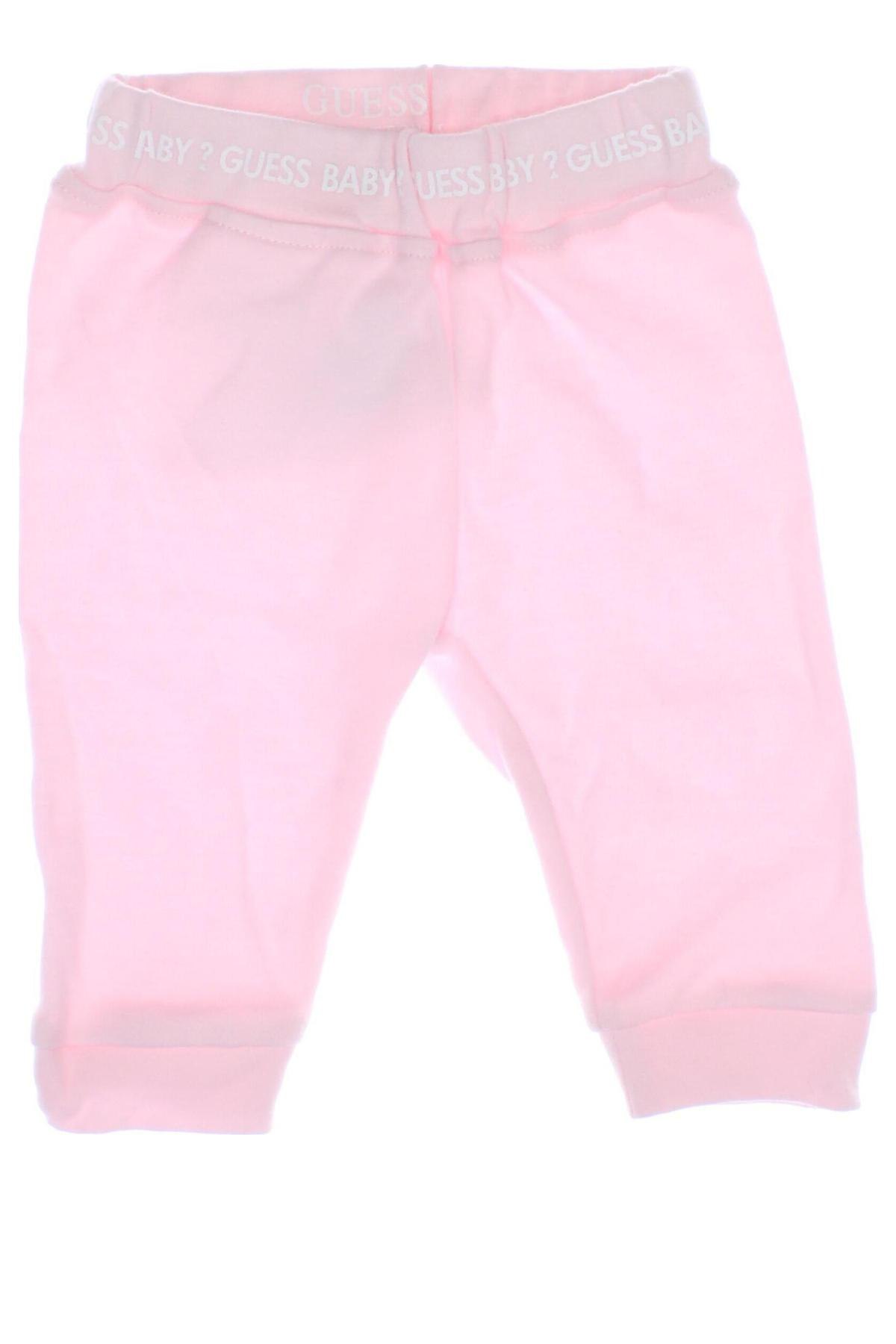 Gyerek sport nadrág Guess, Méret 1-2m / 50-56 cm, Szín Rózsaszín, Ár 4 736 Ft