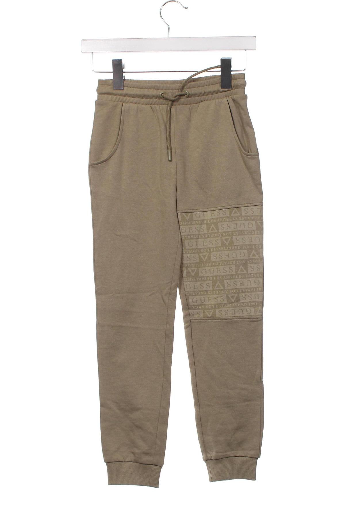 Pantaloni de trening, pentru copii Guess, Mărime 7-8y/ 128-134 cm, Culoare Bej, Preț 156,58 Lei