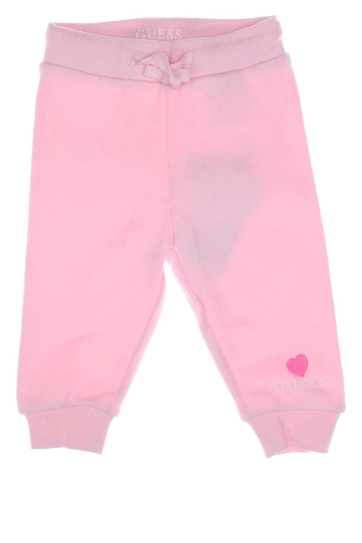 Kinder Sporthose Guess, Größe 3-6m/ 62-68 cm, Farbe Rosa, Preis € 61,34