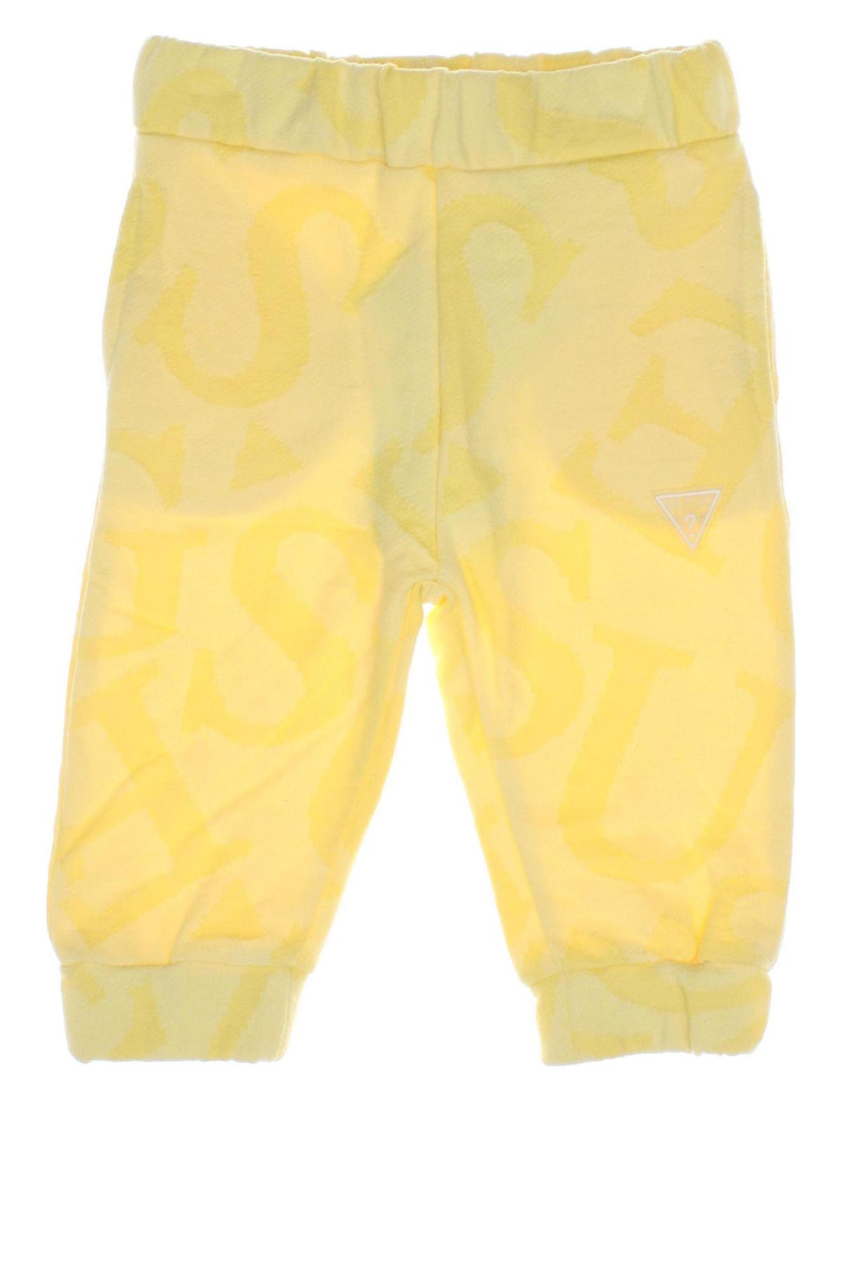 Kinder Sporthose Guess, Größe 3-6m/ 62-68 cm, Farbe Gelb, Preis 11,47 €