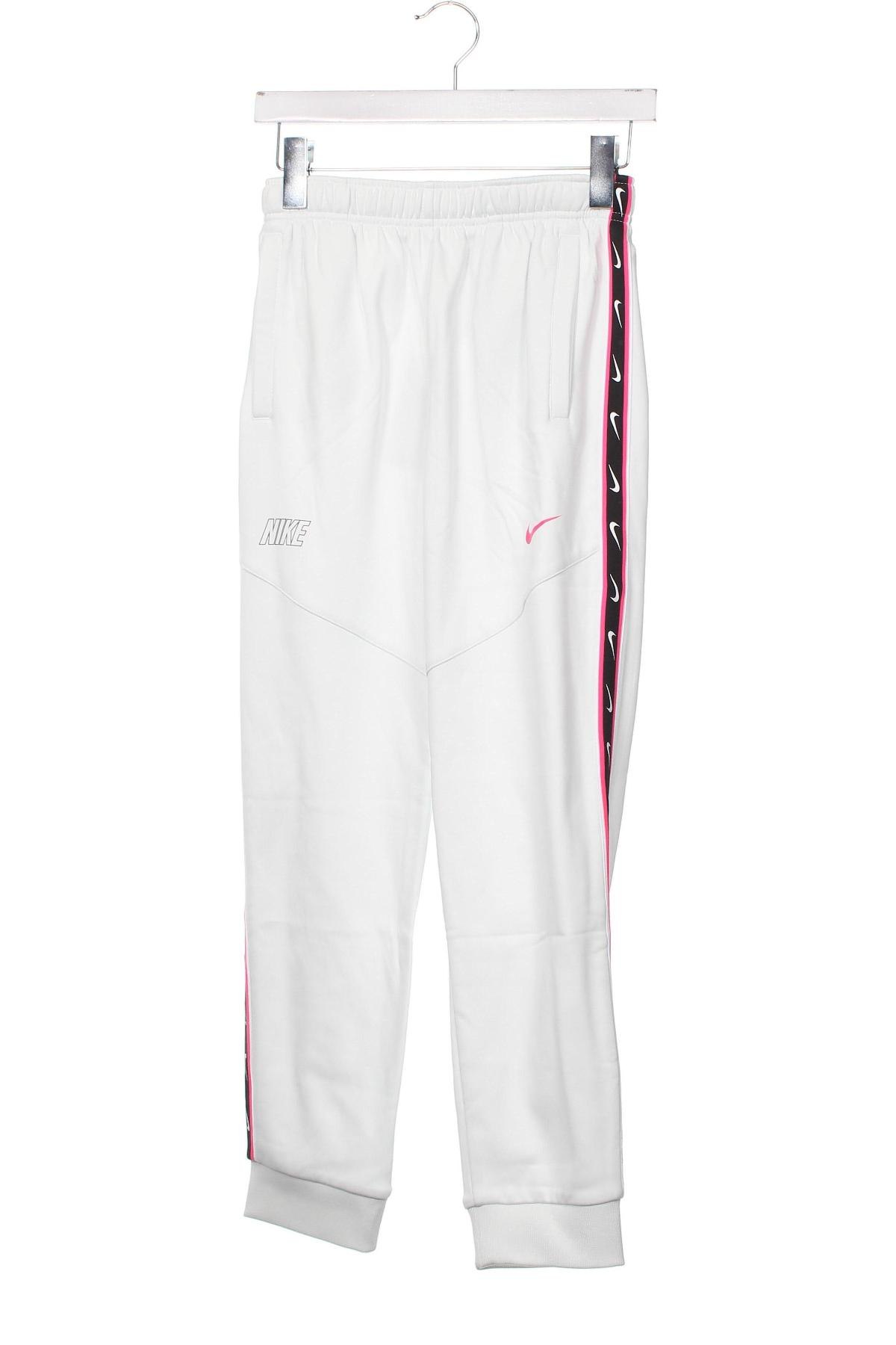 Dziecięce spodnie sportowe Nike, Rozmiar 11-12y/ 152-158 cm, Kolor Biały, Cena 101,07 zł