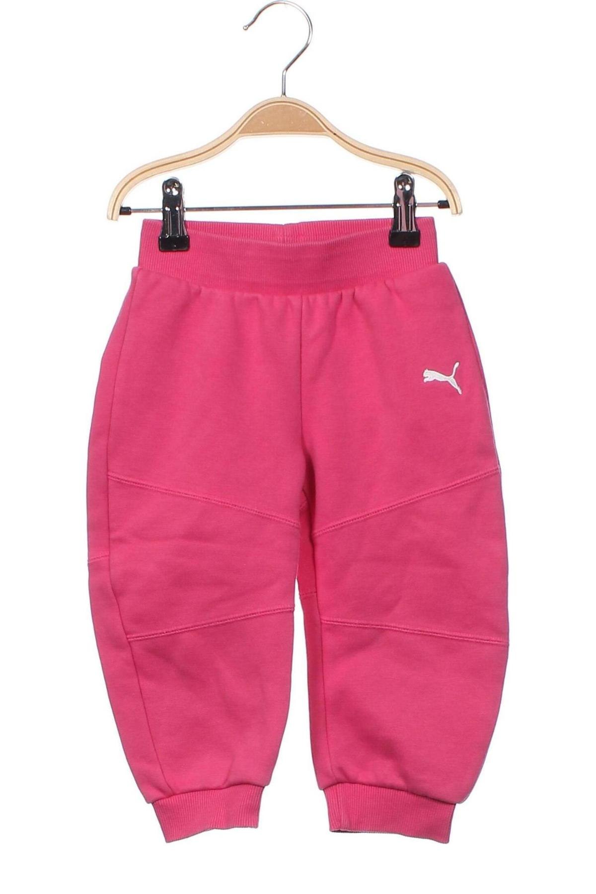 Pantaloni de trening, pentru copii PUMA, Mărime 12-18m/ 80-86 cm, Culoare Roz, Preț 109,69 Lei
