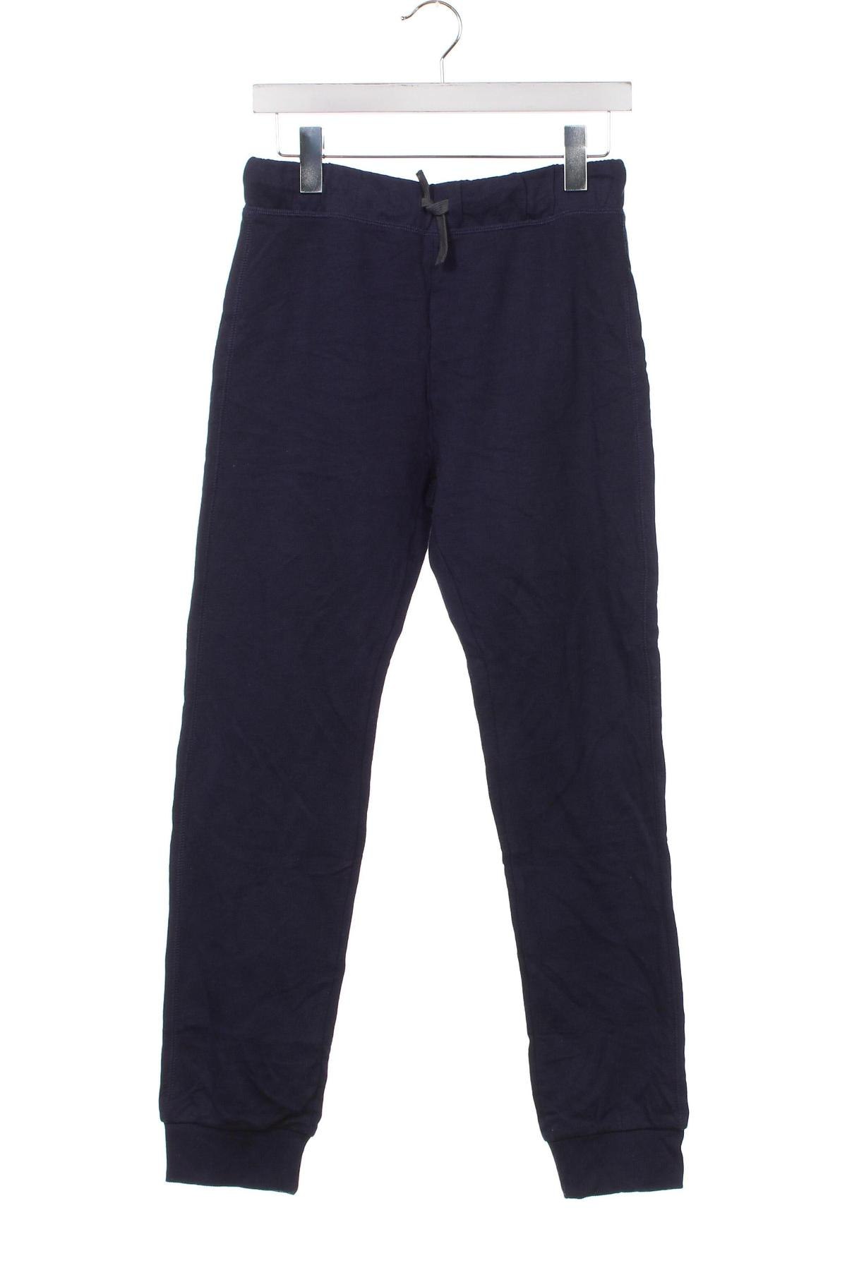 Pantaloni de trening, pentru copii United Colors Of Benetton, Mărime 14-15y/ 168-170 cm, Culoare Albastru, Preț 62,50 Lei