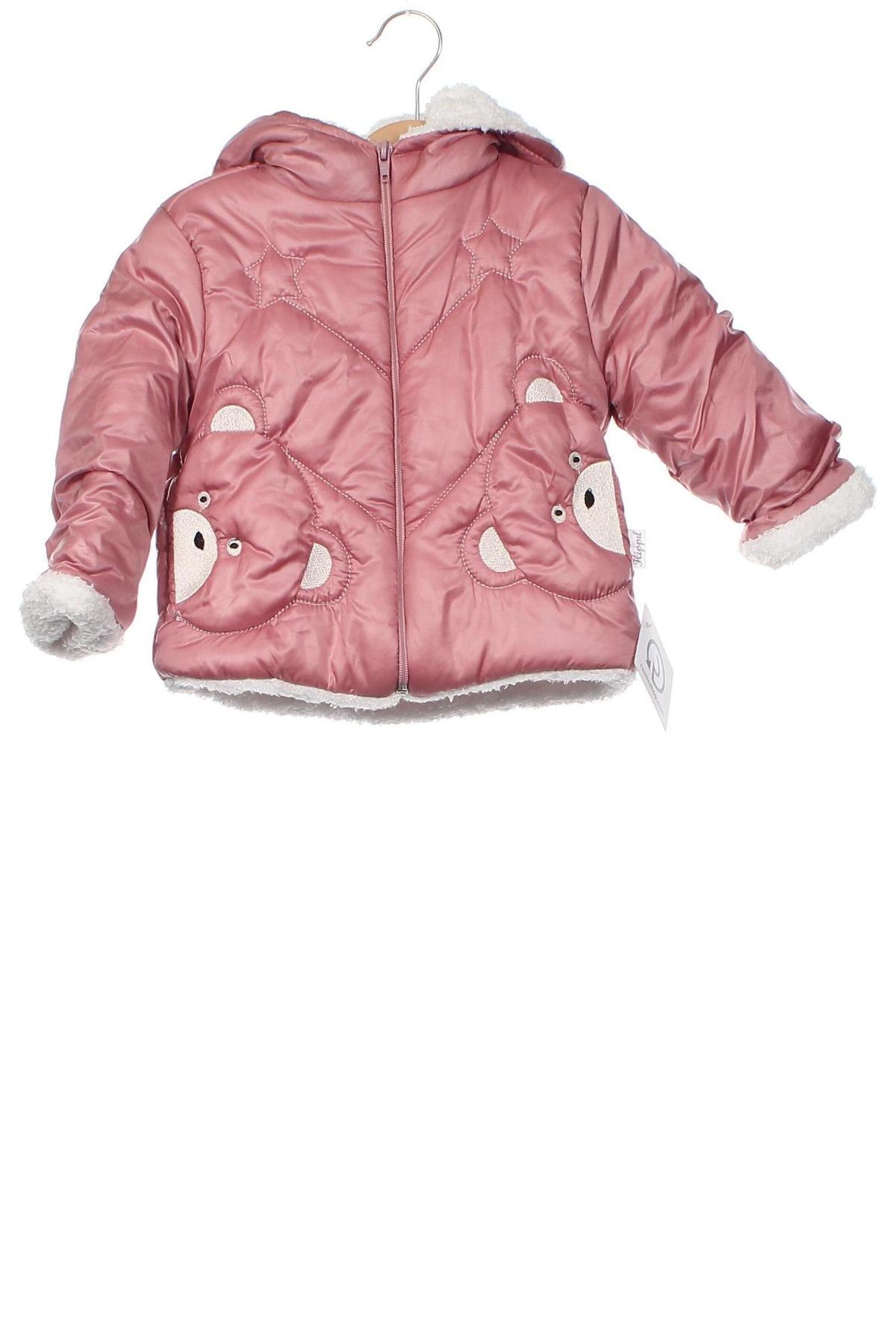 Παιδικό μπουφάν, Μέγεθος 9-12m/ 74-80 εκ., Χρώμα Ρόζ , Τιμή 9,12 €